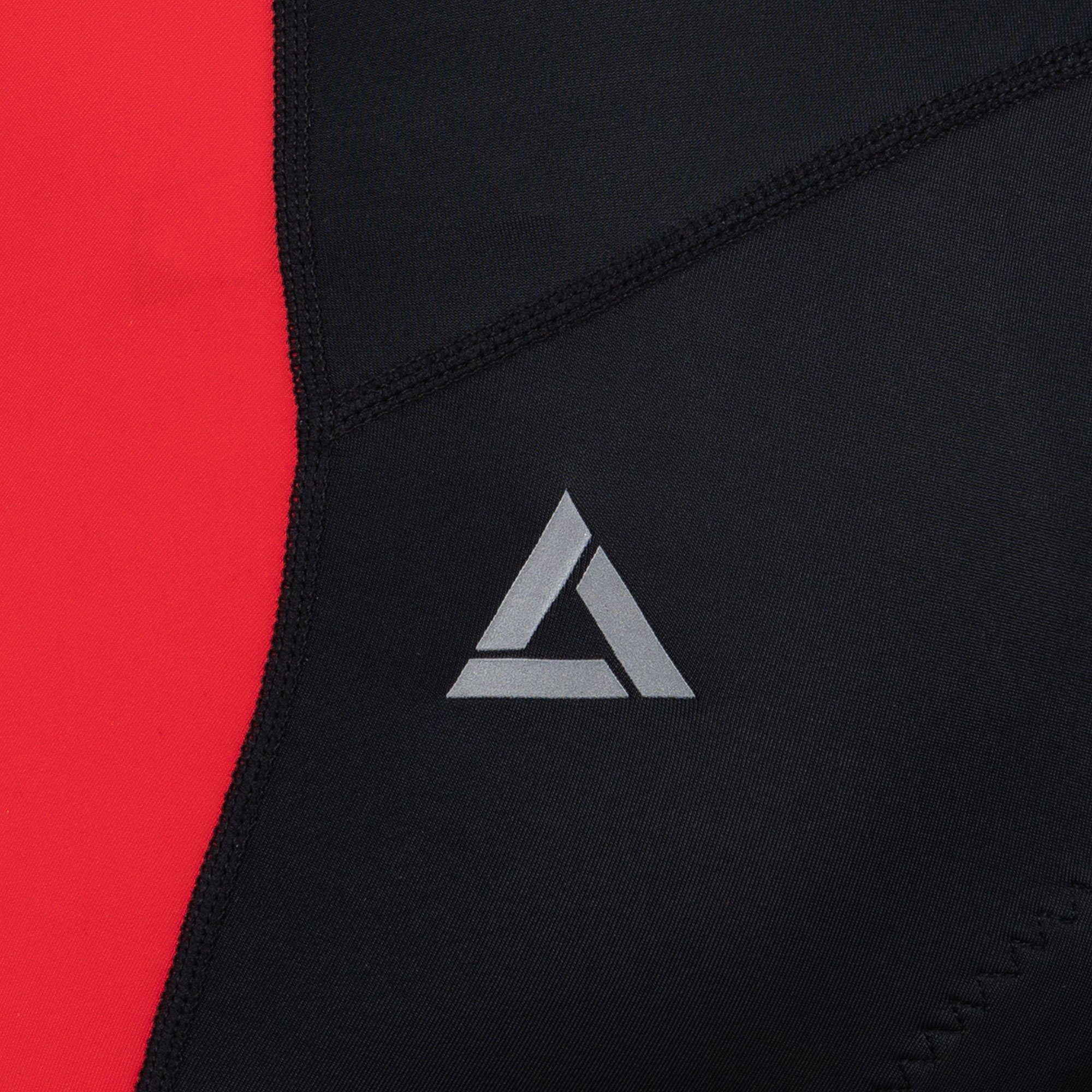 Airtracks Fahrradhose Herren Fahrradhose mit Träger Kurz Pro Line (Radhose mit 3D Air Flow Perforated Polster,& Quick Dry Funktion) » S M L XL XXL XXXL «