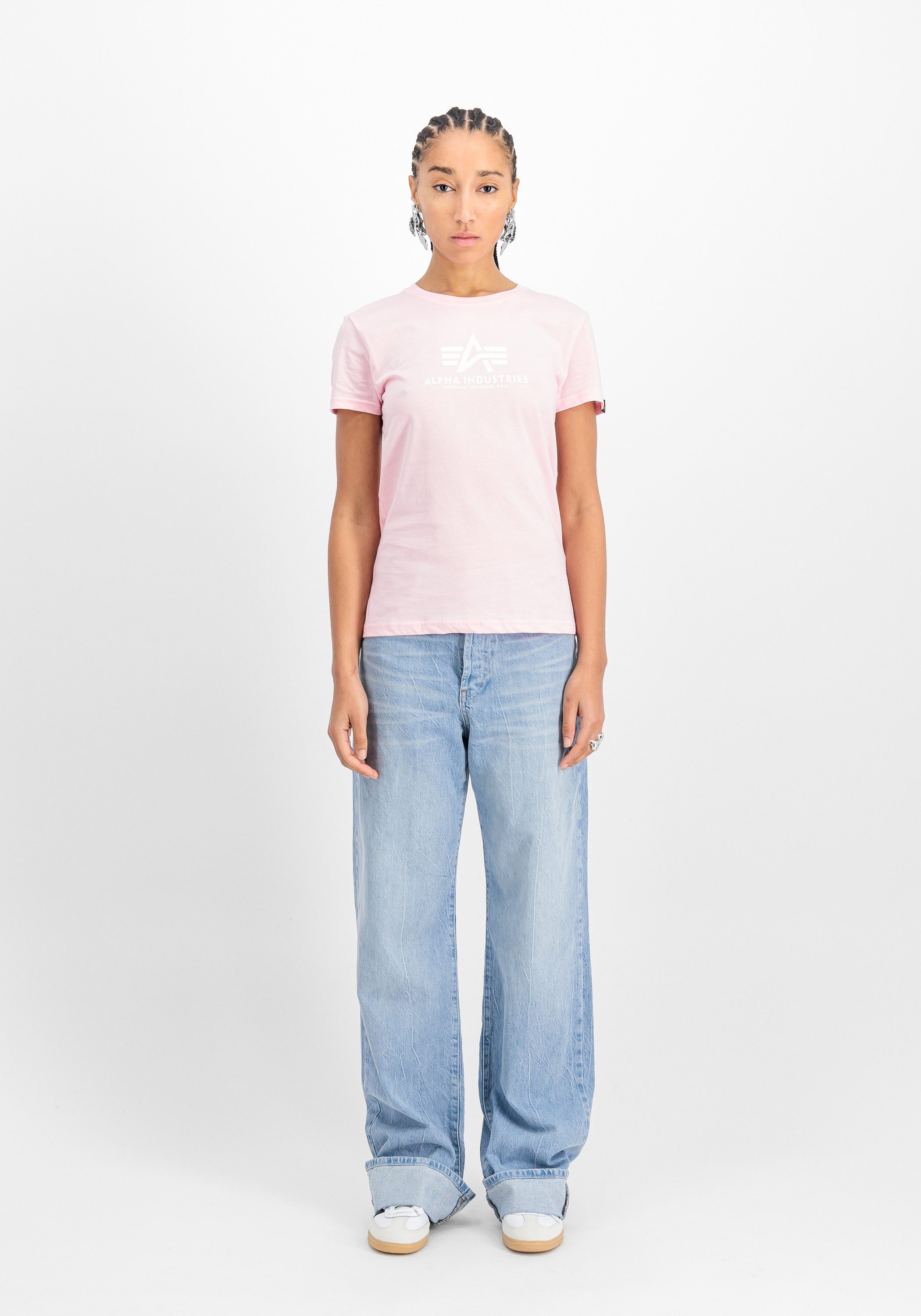 Alpha Industries T-Shirt New Basic T-Shirt BL 2 Pack W