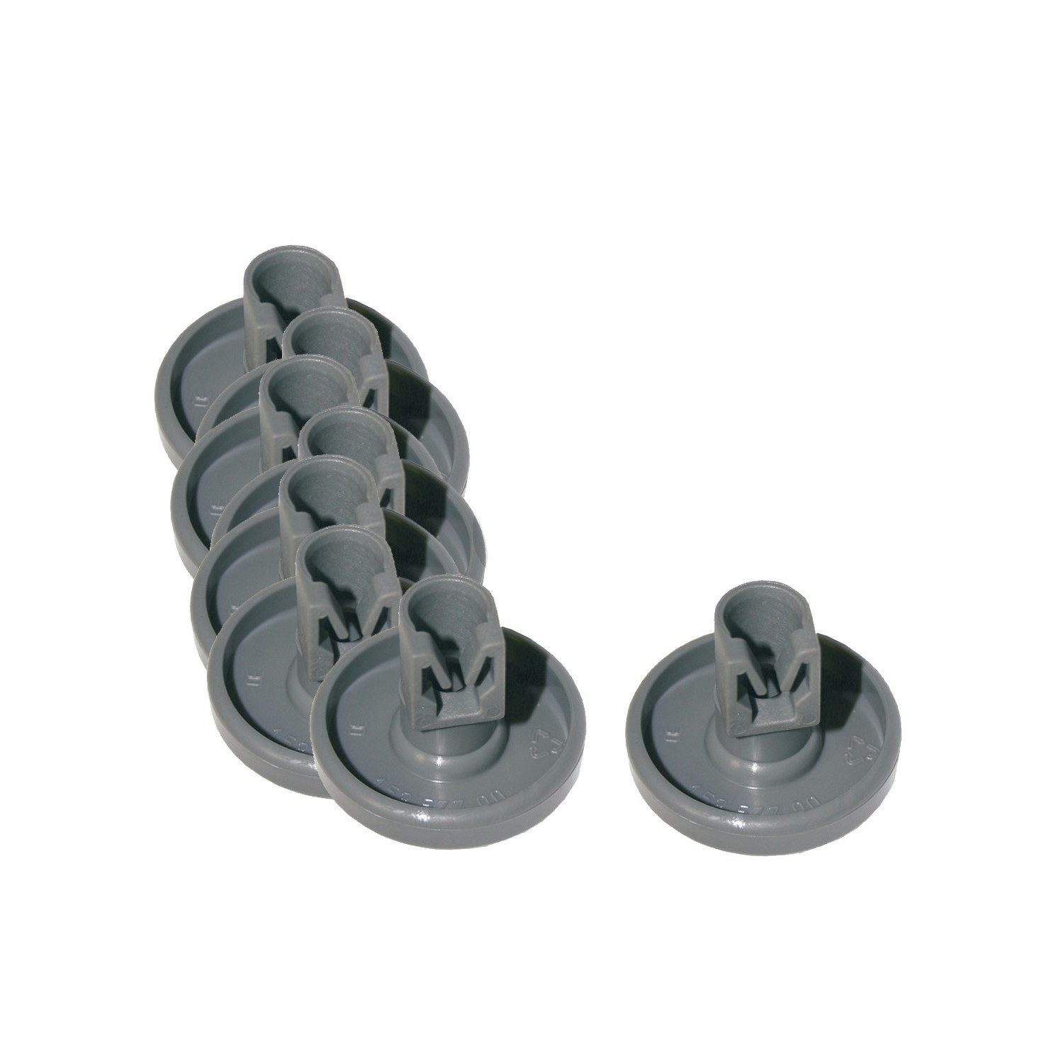EUROPART Montagezubehör Geschirrspüler Europart Korbrolle Electrolux 5028696500/4 Unterkorb Geschirrspüler 8x