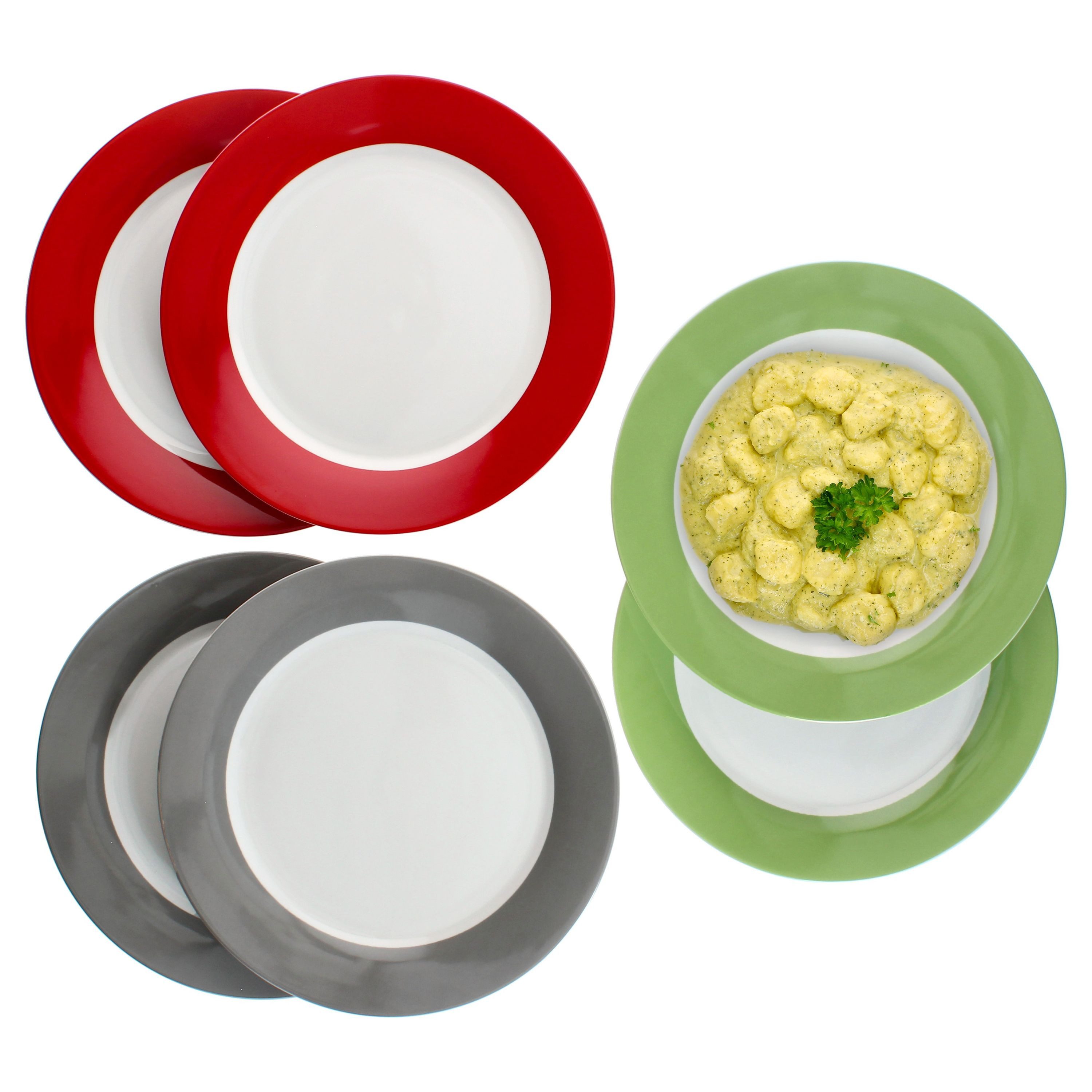 Speiseteller 6x Variant Trio Speiseteller Ø27cm große Ess-Teller 6 Personen