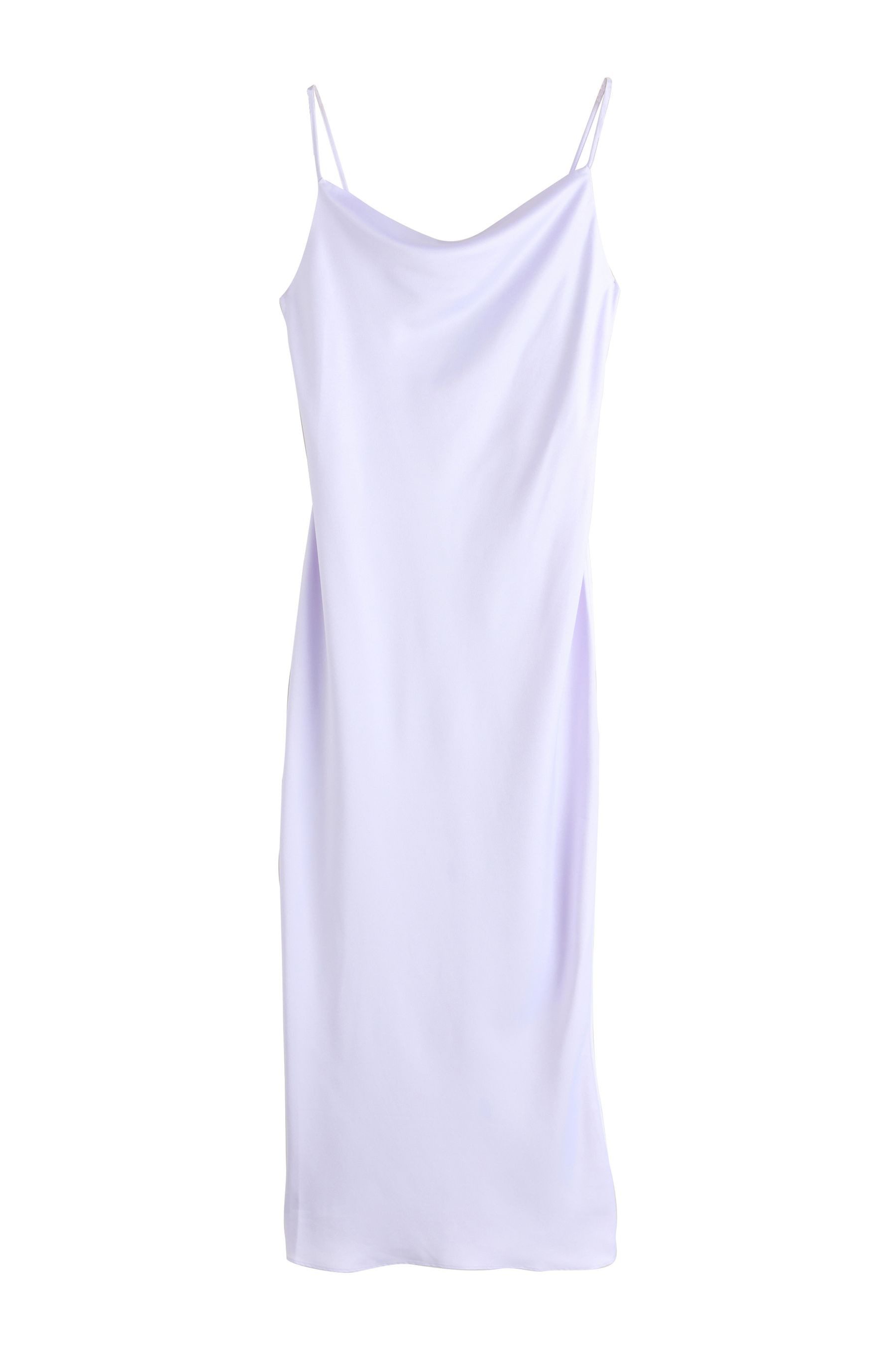 Next Satinkleid Satin-Brautjungfernkleid mit Rückenausschnitt (1-tlg)