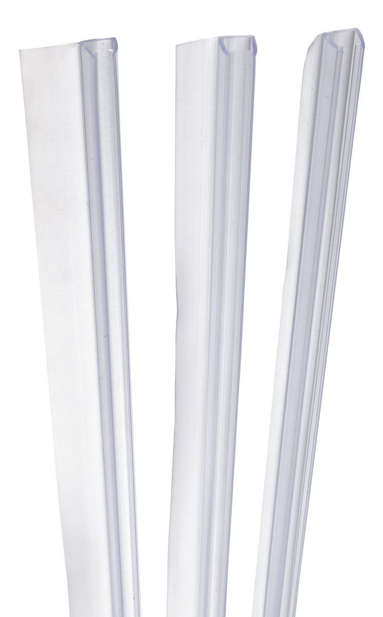 Polysan s.r.o. Sanitär-Installationsset Satz vertikaler Dichtungen für 6/6mm Glas, 1900 mm, Polysan-NDEL20