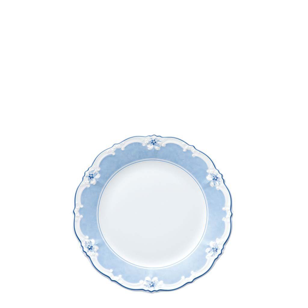Hutschenreuther Frühstücksteller Baronesse Estelle Blue Frühstücksteller 20 cm Fahne