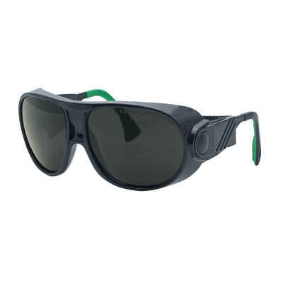Uvex Arbeitsschutzbrille, (1St), infradur grün/schwarz