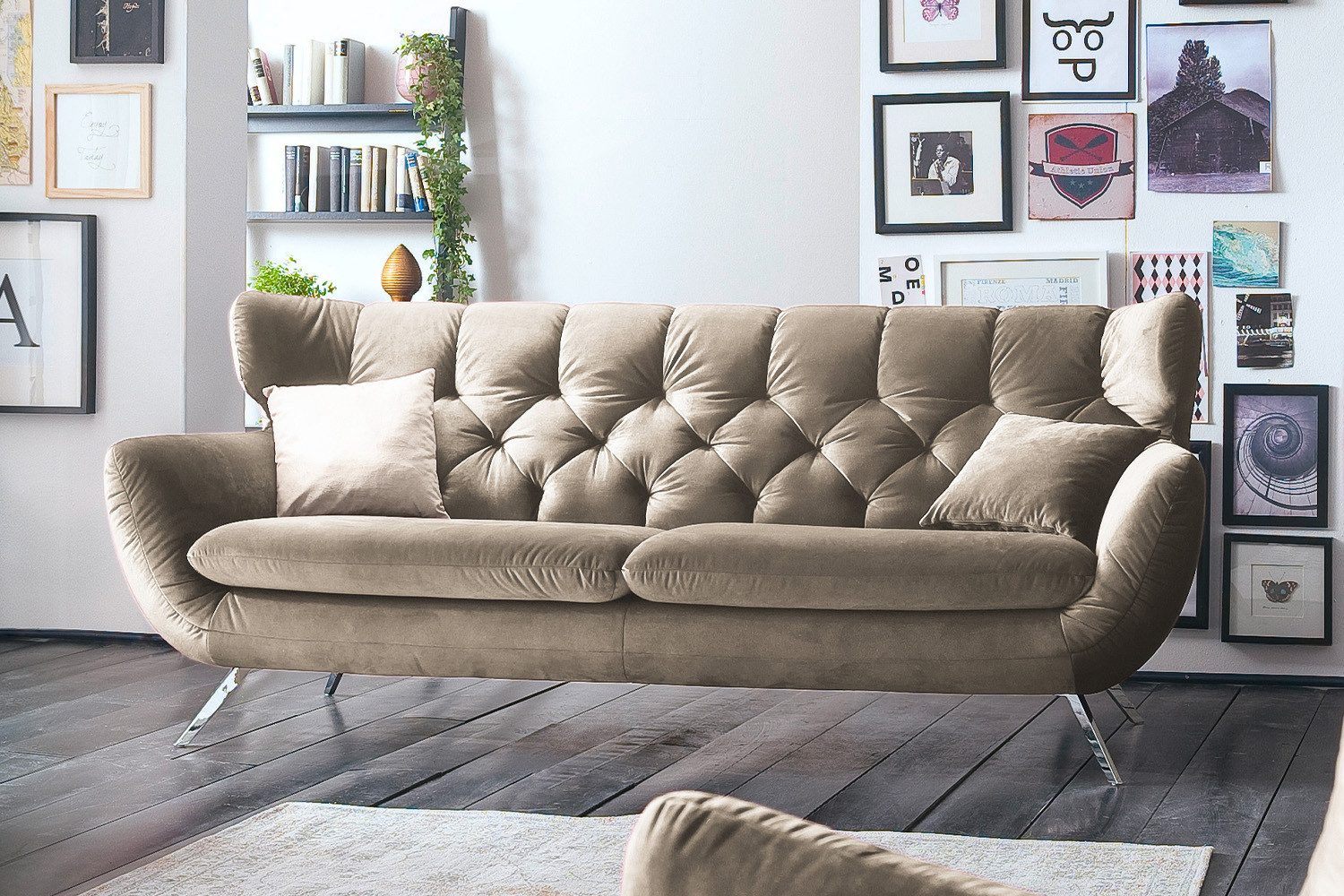 KAWOLA Sofa CHARME, Couch 2-Sitzer oder günstig online kaufen