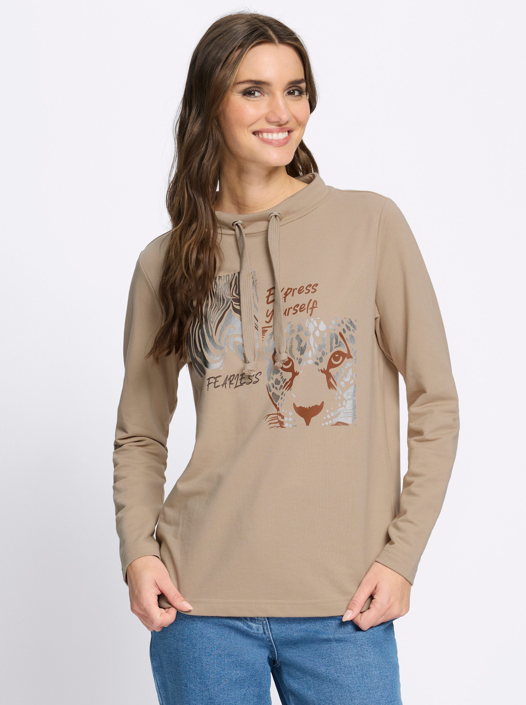Sieh an! Sweater Sweatshirt Langarm Jersey