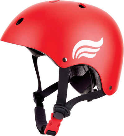 Hape Kinderhelm Schutzhelm für Abenteurer, rot (1-tlg), individuell verstellbar, mit EPS-Aufprallschutz