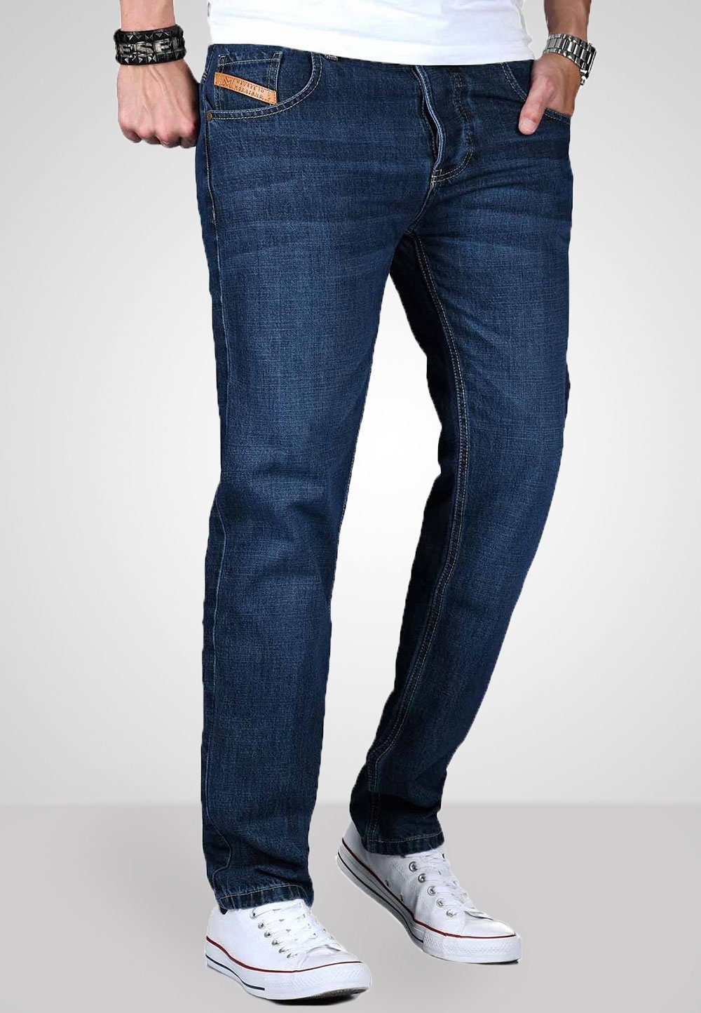 Maurelio Modriano Straight-Jeans MM023 mit geradem günstig online kaufen