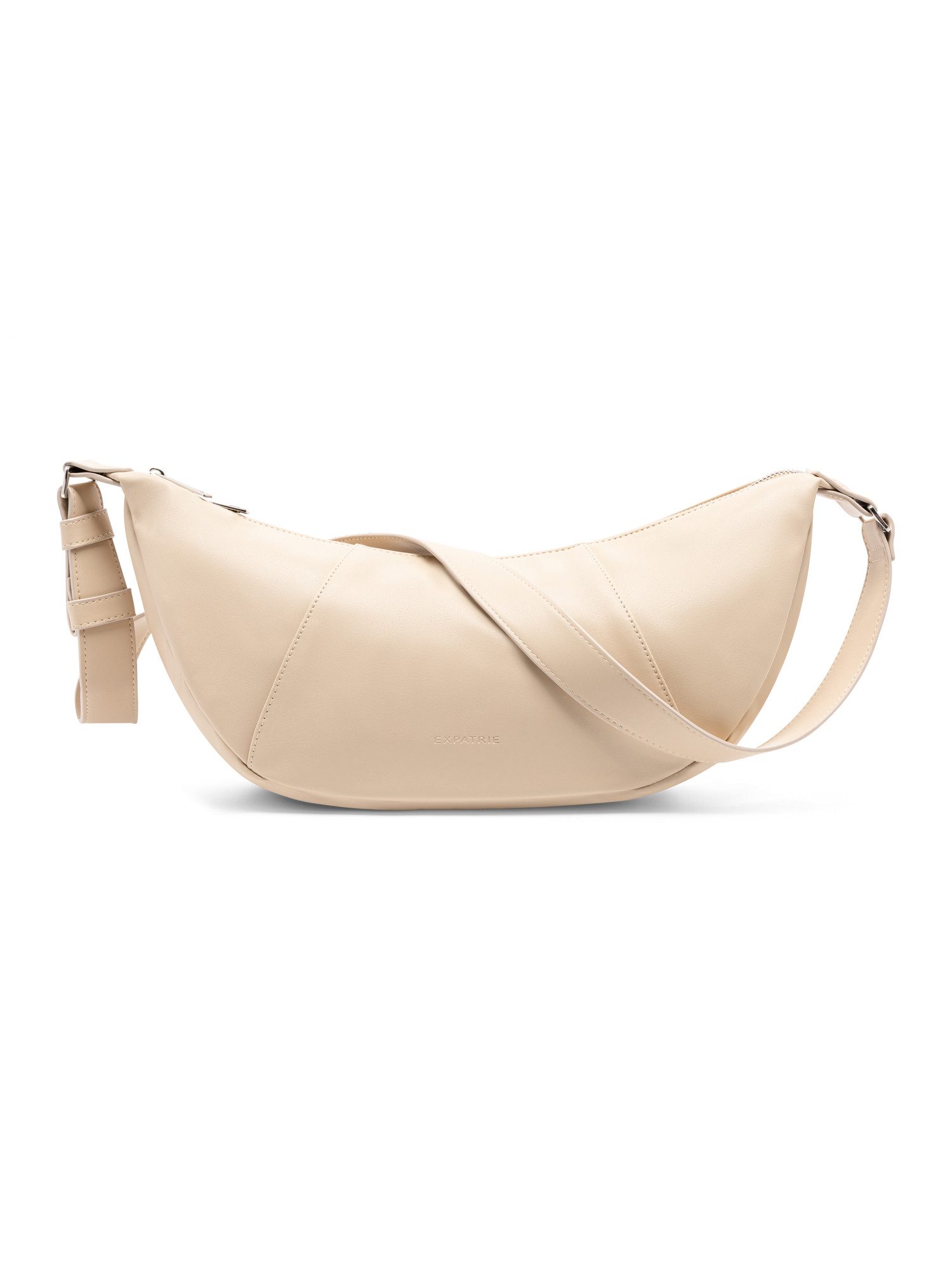 Expatrié Schultertasche Alba Handtasche für Damen (1-tlg), Stilvolle Handtasche im Croissant-Design, Wasserabweisend