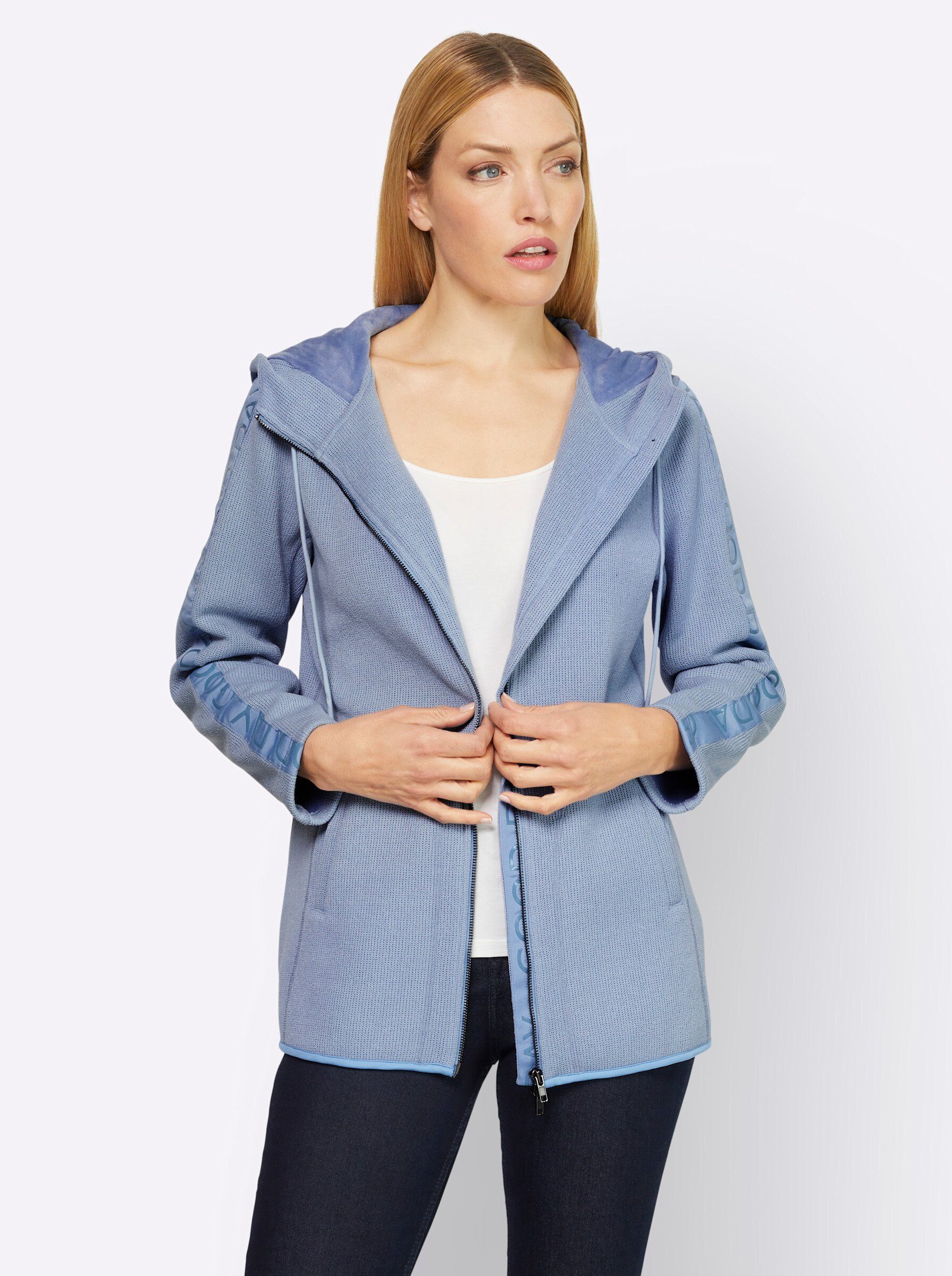 Blusenblazer Strickblazer