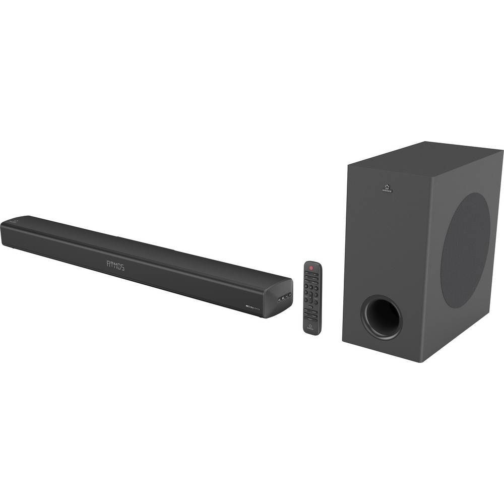 Renkforce 2.1 Soundbar mit Funk-Subwoofer Atmos) Soundbar (Dolby