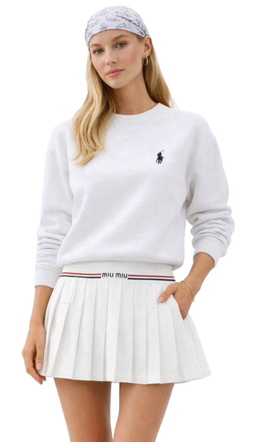 Polo Ralph Lauren Sweatshirt Damen Pullover Sweater Pony Fleece Authentifizierung über das Ralph Lauren-System möglich