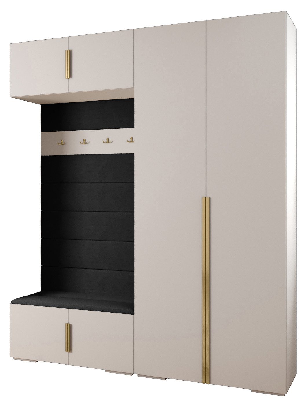 ABIKS MÖBEL Kompaktgarderobe INOVA 1 SATZ günstig online kaufen