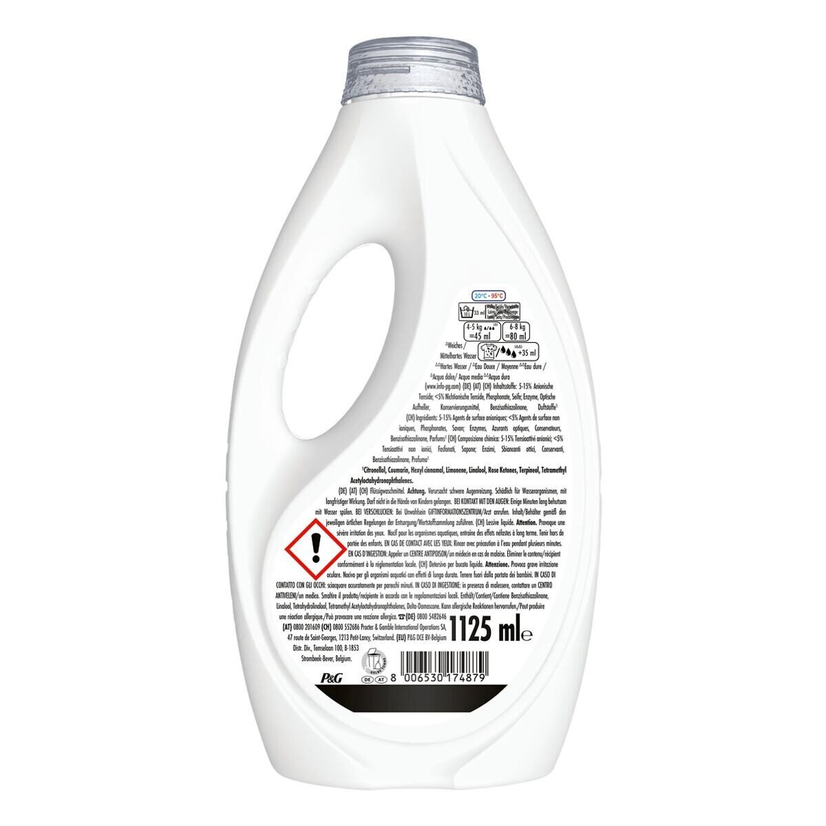 LENOR Orangenblüte & Pfirsich Vollwaschmittel (25 WL / 1.1 Liter)