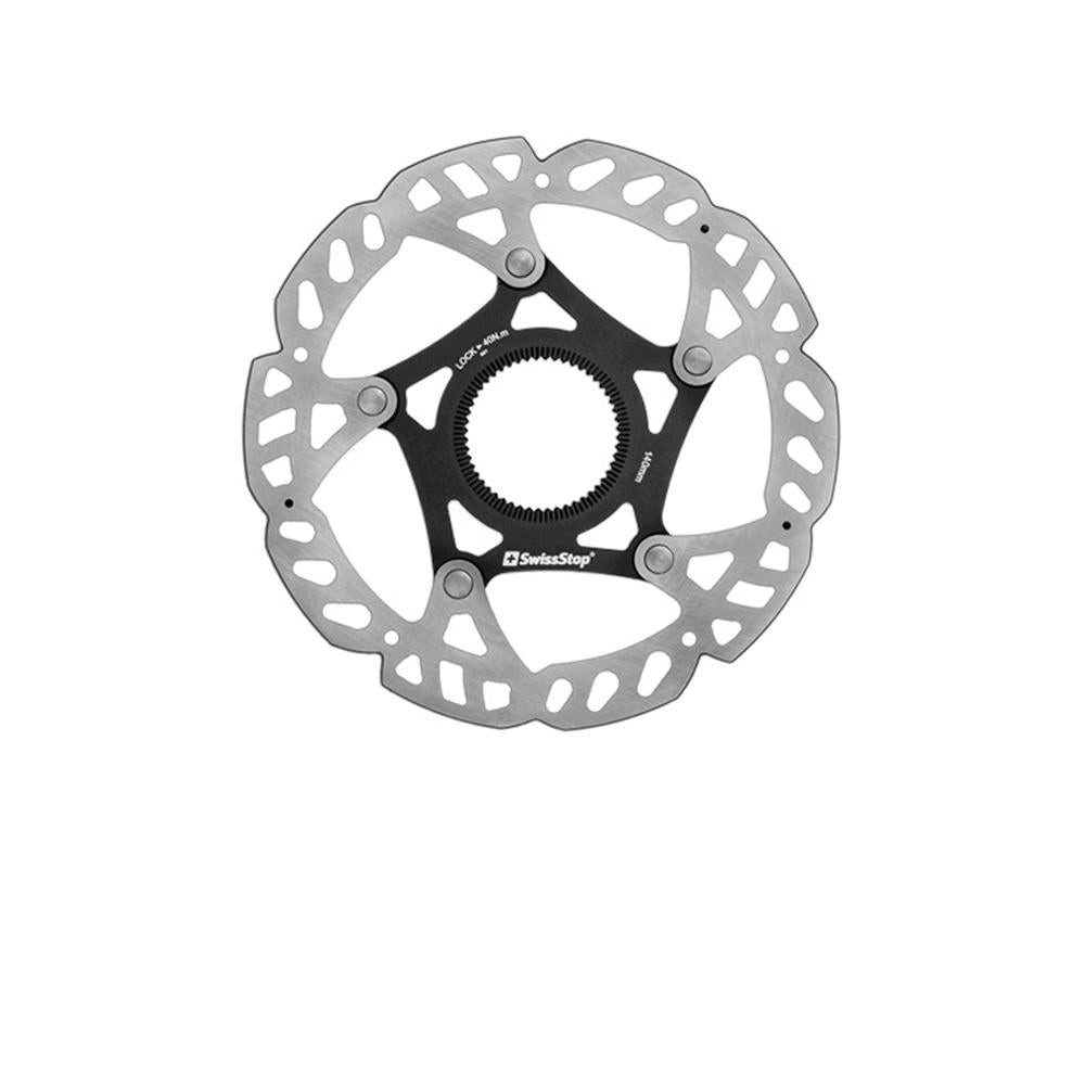 SwissStop Bremsscheibe SwissStop Catalyst Pro Bremsscheibe Centerlock 180 mm Rot - Zweiteilig
