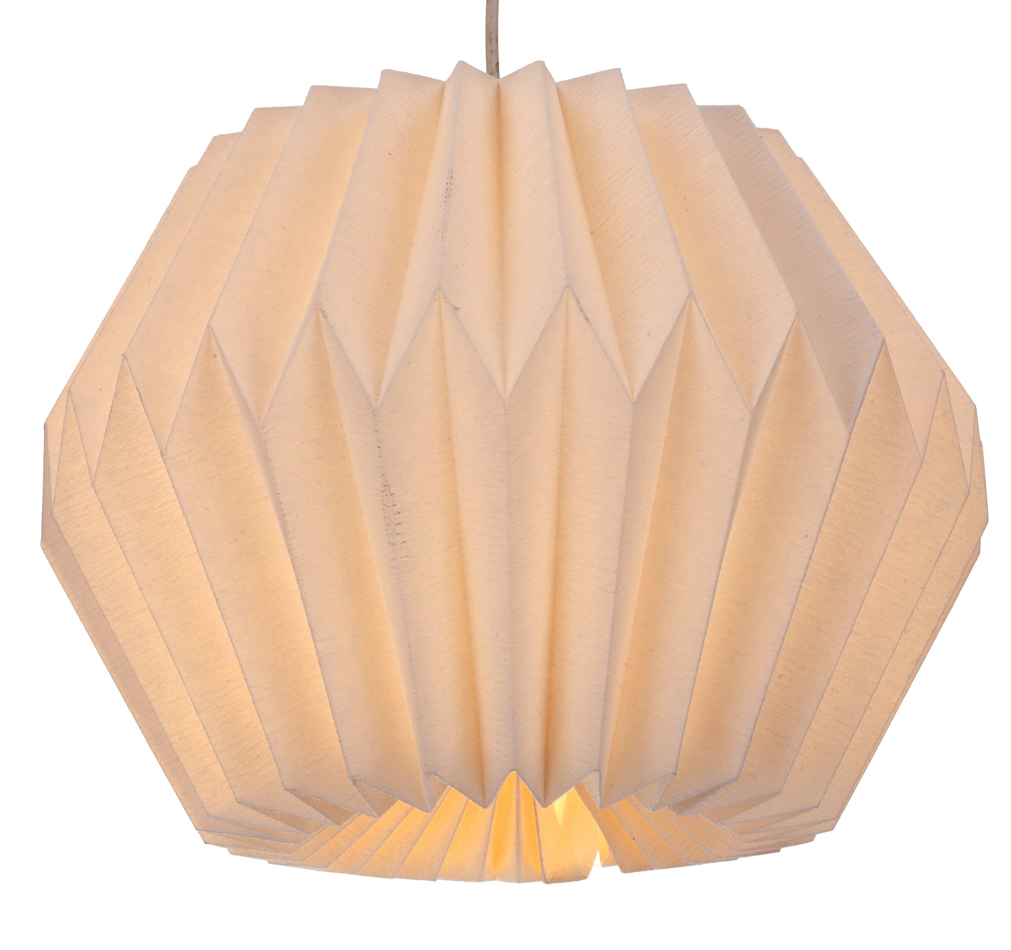 Guru-Shop Lampenschirm Origami Design Papier Lampenschirm - Modell..