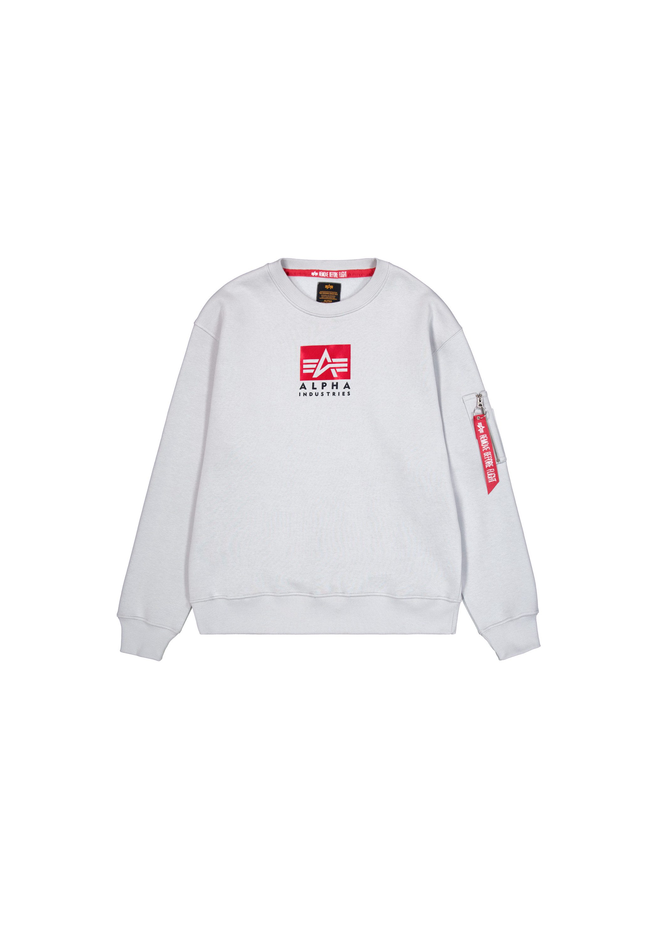 Alpha Industries Sweater Satin Logo Sweatshirt
