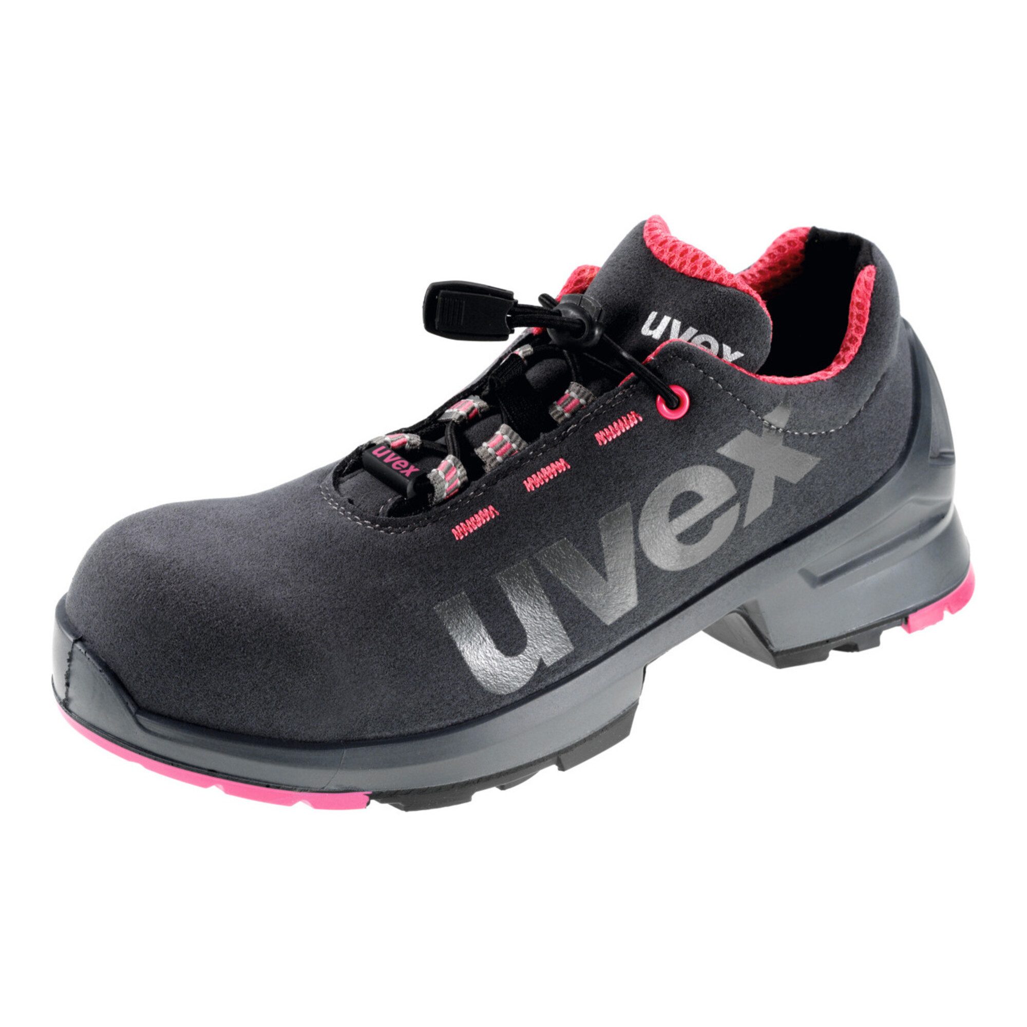 Uvex uvex Halbschuh grau/pink uvex 1 ladies, S2, EU-Schuhgröße: 37 Sicherheitsschuh