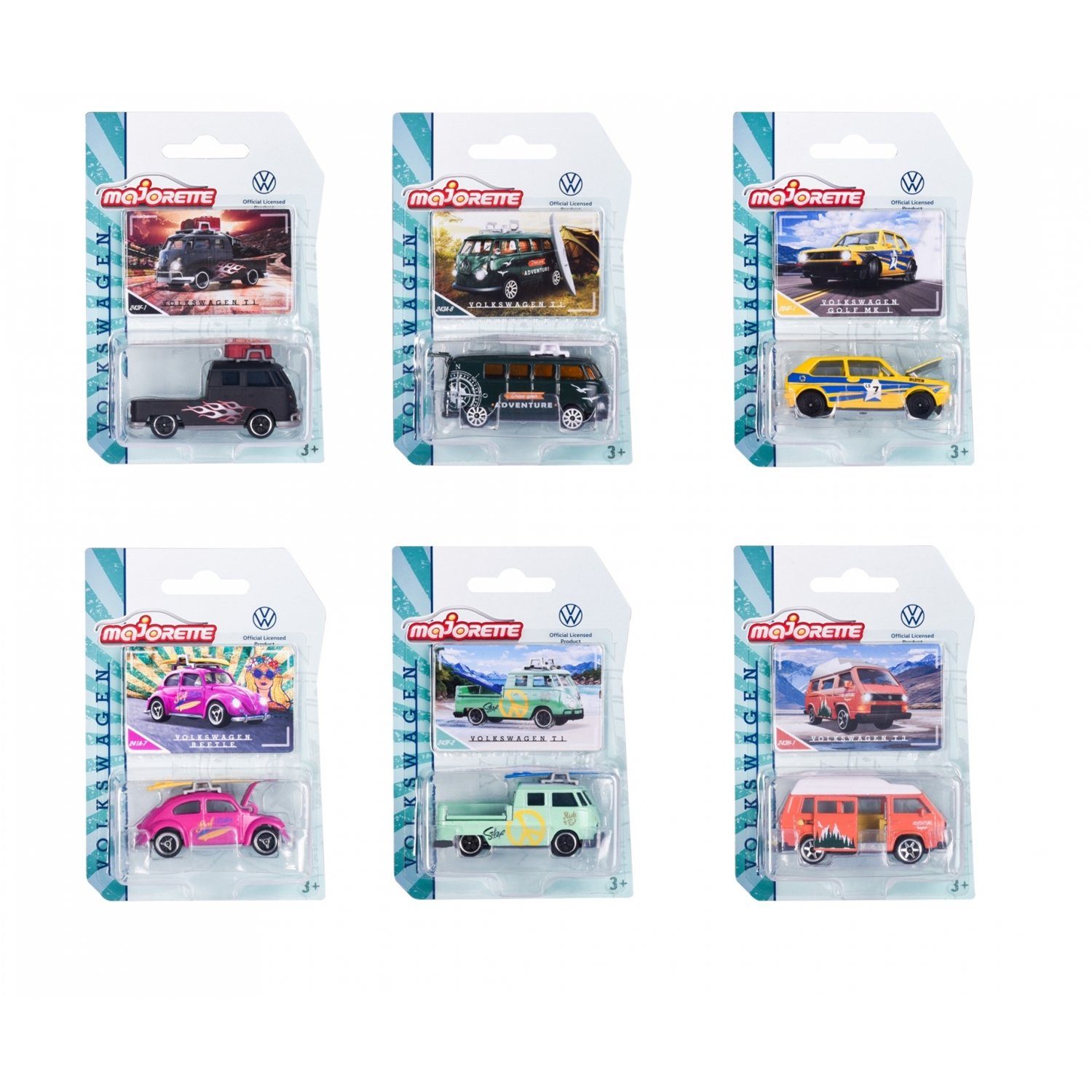 majORETTE Spielzeug-Auto 212055004 VW The Originals günstig online kaufen