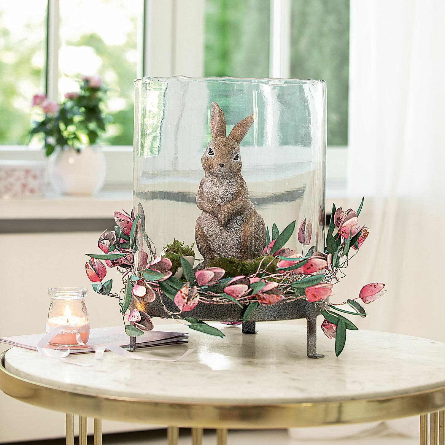 Mirabeau Osterfigur Deko-Hase Milli braun