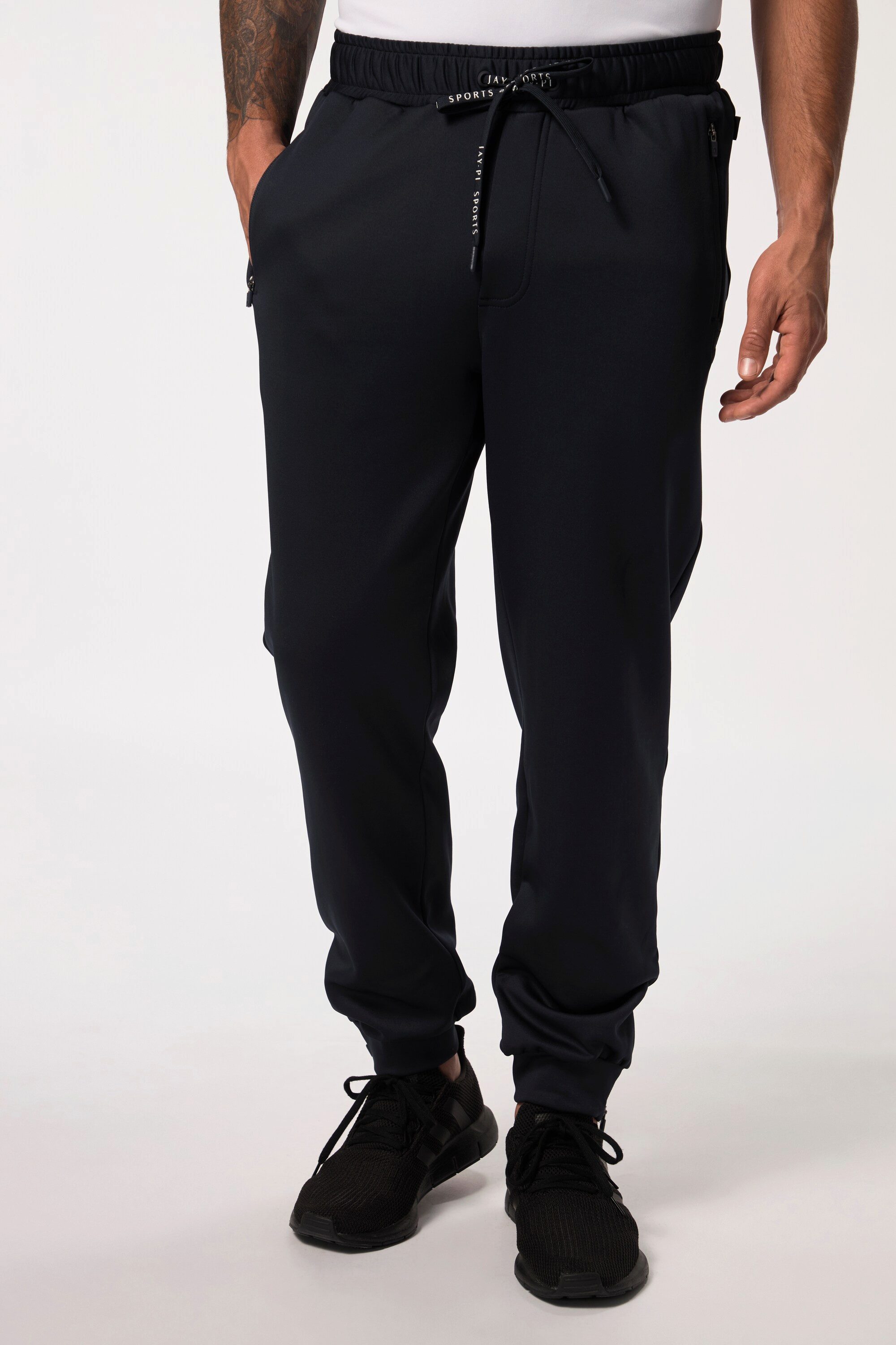 JP1880 Sweathose Trainingshose Tennis Elastikbund Saum-Zipper günstig online kaufen