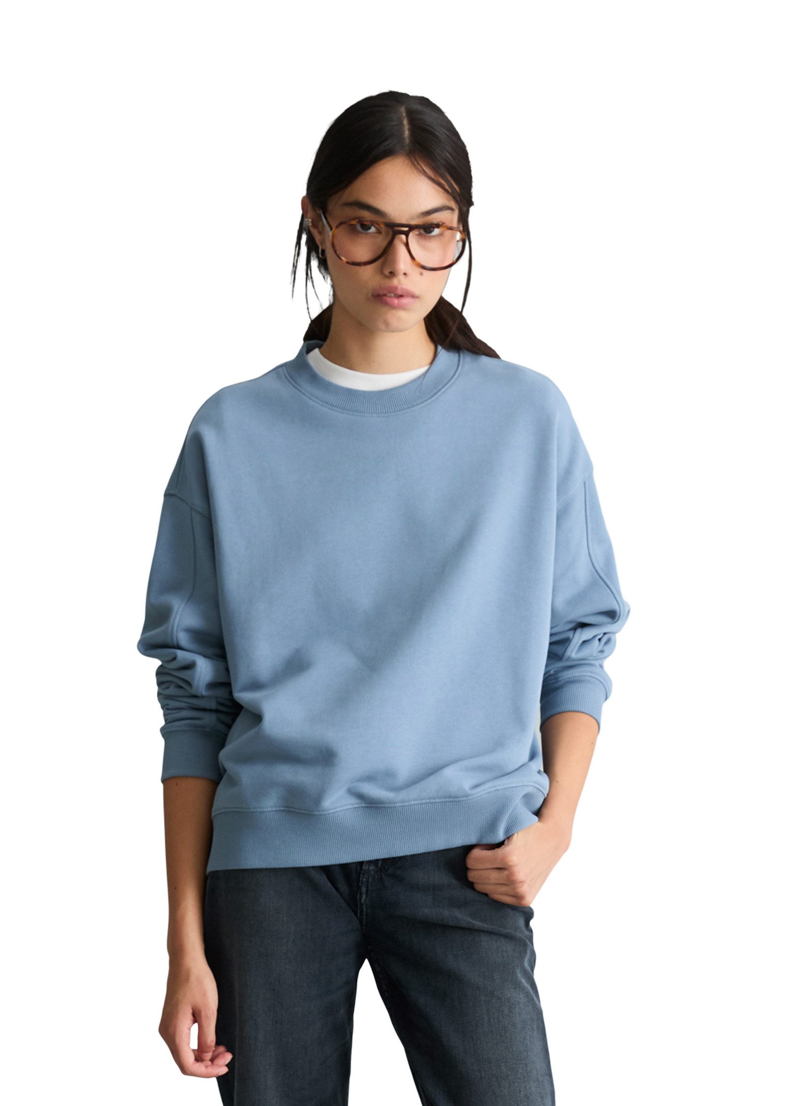 Marc O'Polo DENIM Sweatshirt aus Organic Cotton