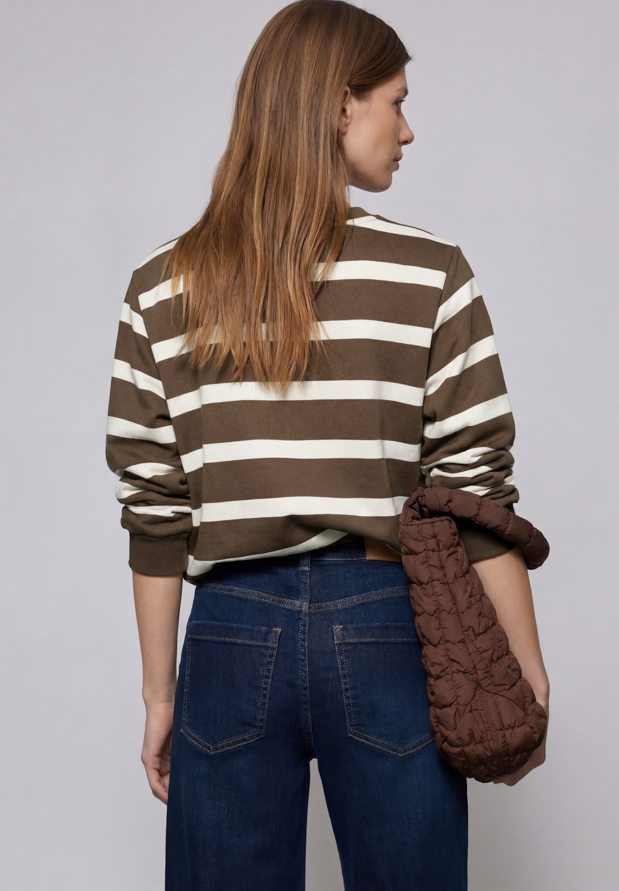 STREET ONE Sweatshirt im Streifen-Design