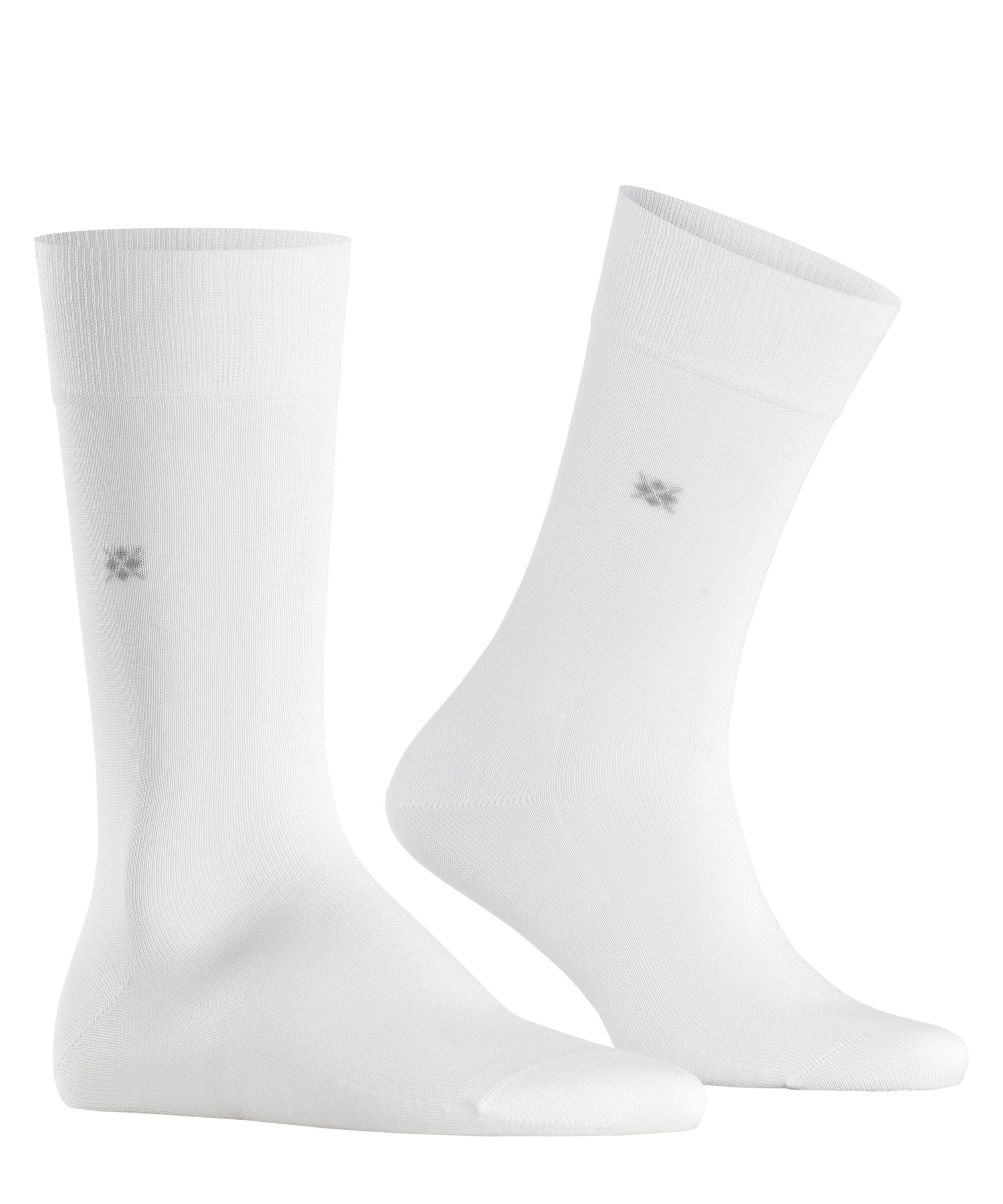 Dublin (1-Paar) white Burlington (2000) Socken