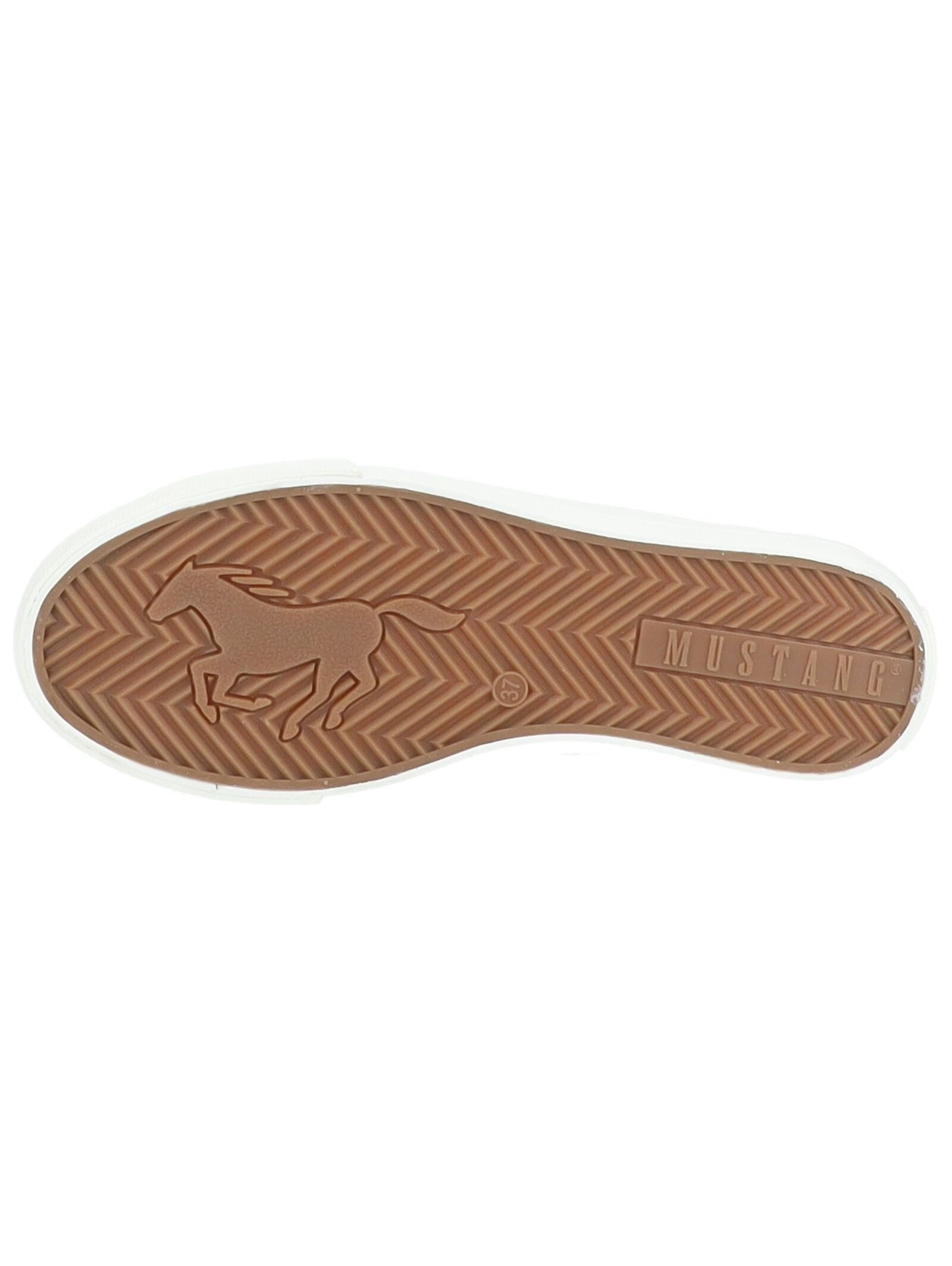 MUSTANG Sneaker Lederimitat/Textil . Sneaker (1-tlg)
