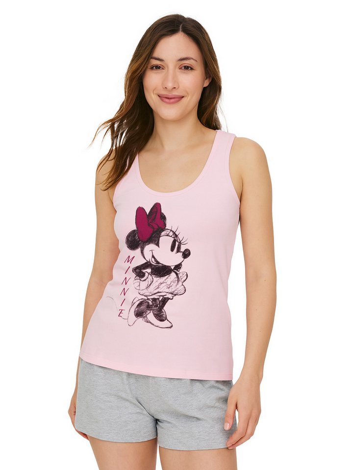 United Labels® Schlafanzug Disney - Minnie Mouse - retro, Set