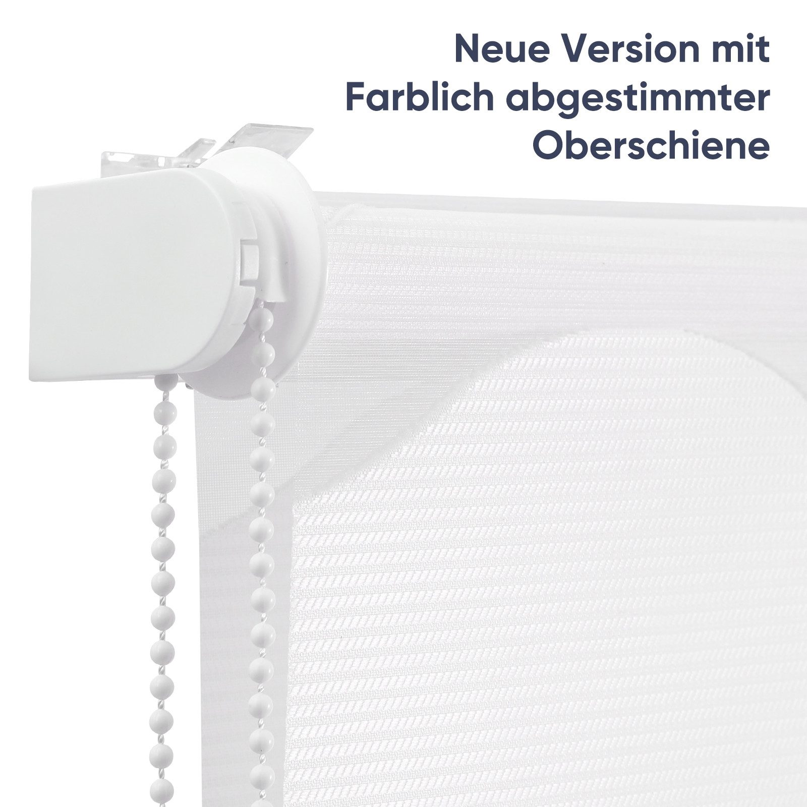 Doppelrollo Doppelrollo Wellen Duo-Rollo Klemmfix ohne Bohren Doppelrollo Welle, Sekey, Klemmträger, Montage mit oder ohne Bohren möglich – Bild 5 von 5