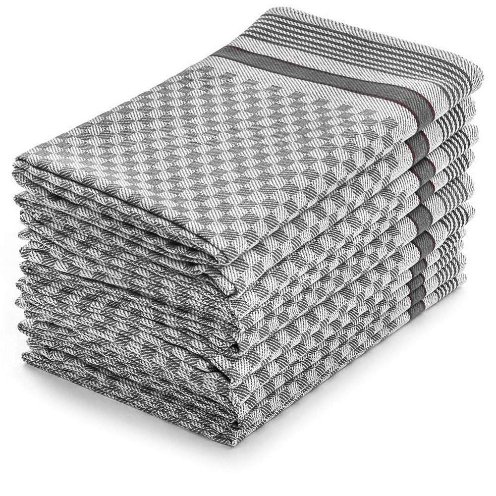 GTS Textile 4 life Spültuch 10er Set Grubentücher 45×90 cm 100% Baumwolle 95g Spühltuch Küchentücher Geschirrtücher, (10-tlg)