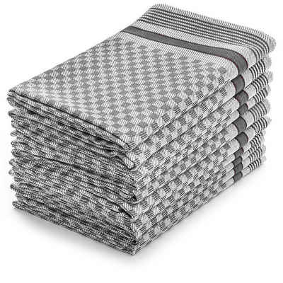 GTS Textile 4 life Spültuch »10er Set Grubentücher 45x90 cm 100% Baumwolle 95g Spühltuch Küchentücher Geschirrtücher«, (10-tlg)