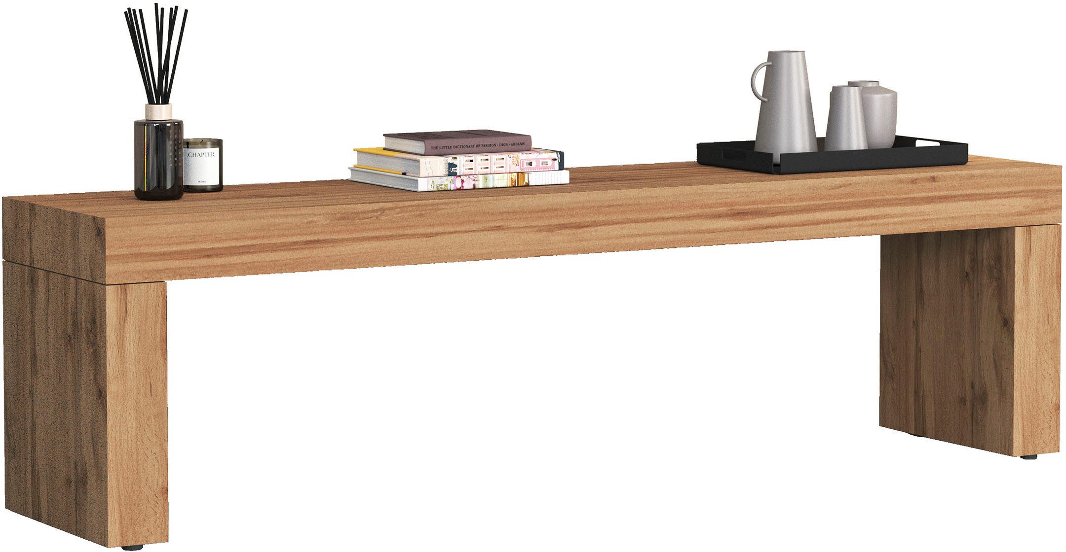 OTTO home TV-Brücke CHRONOS Breite 180 cm, mit eine 10 cm dicken stabilen folding Platte (1 St), TV-Board, Medienbrücke, TV-Aufsatz 'Made in Italy'