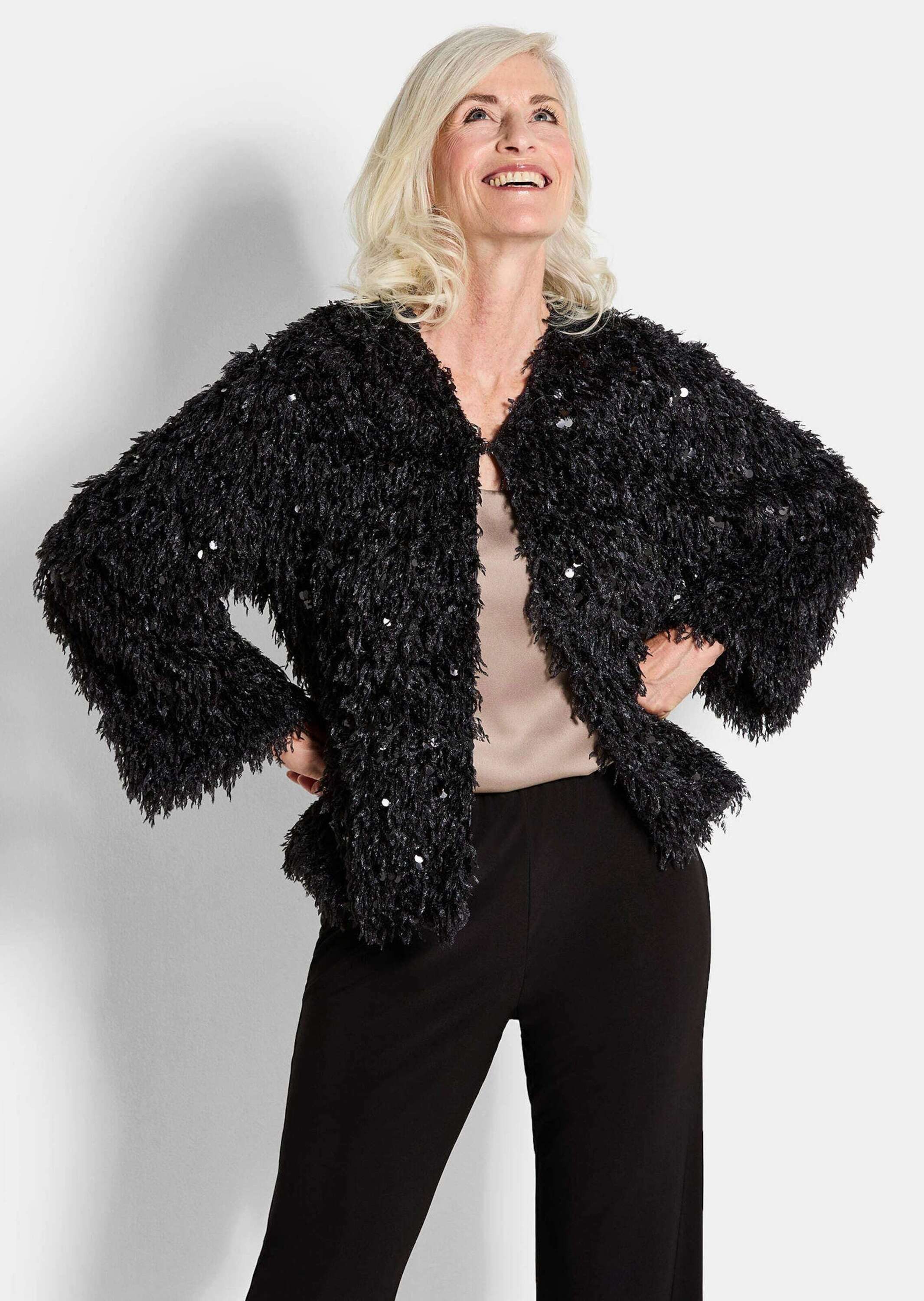 GOLDNER Outdoorjacke Jacke in Feder-Optik mit günstig online kaufen