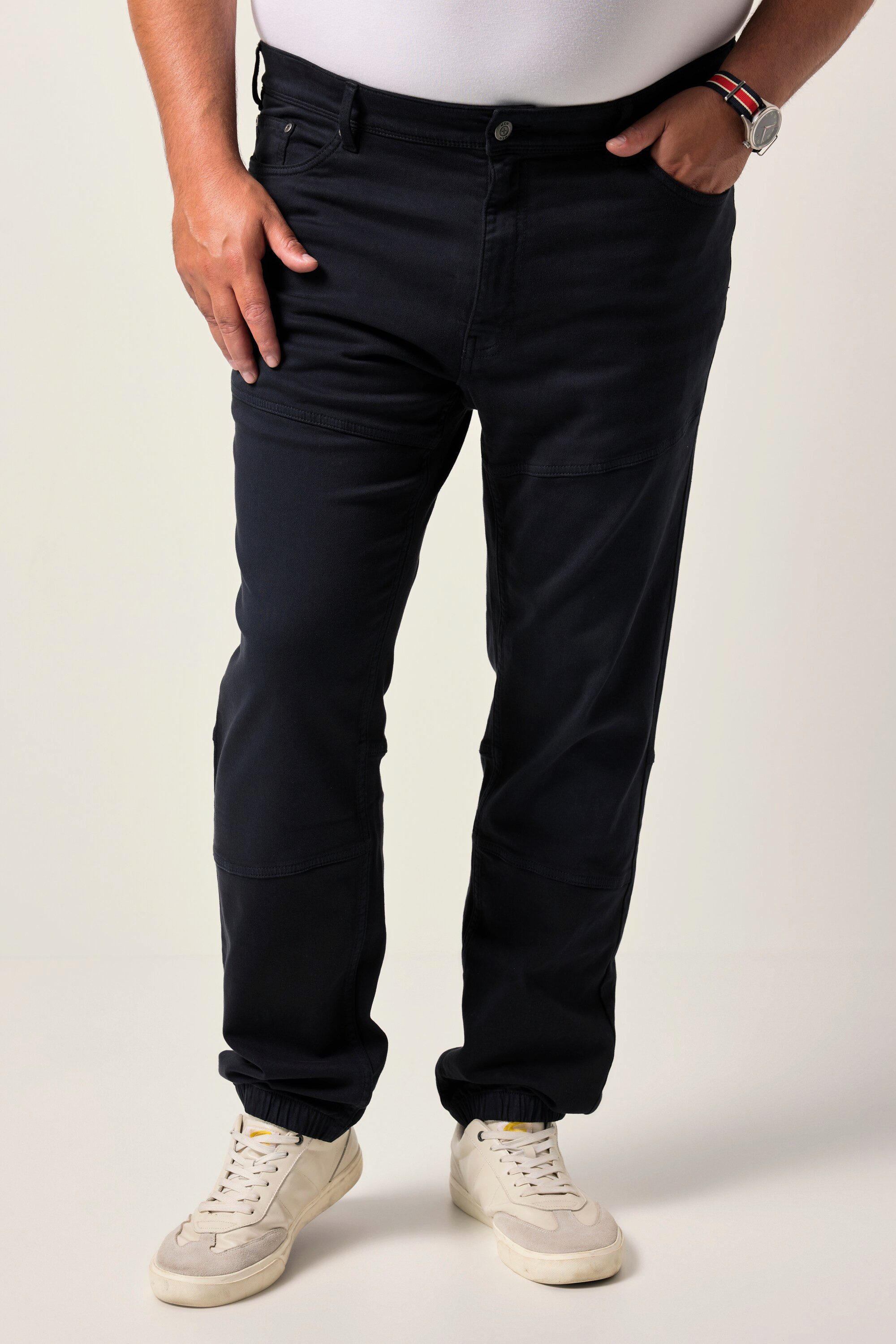Men Plus 5-Pocket-Jeans Men+ Hose FLEXLASTIC® Straight Fit 5-Pocket bis 72 günstig online kaufen