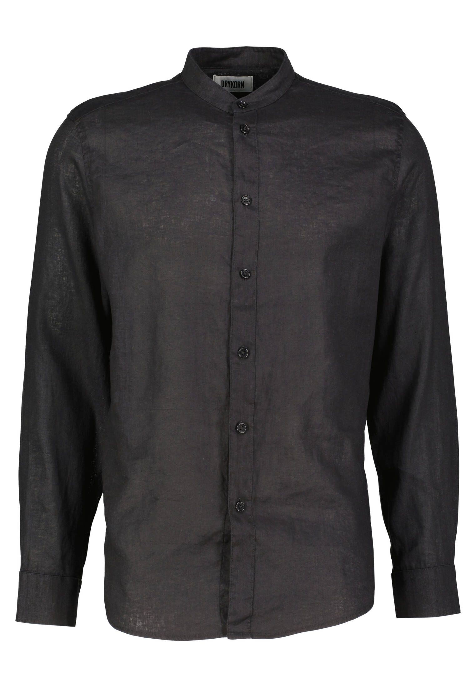 Langarmhemd Herren Freizeithemd mit Leinen TALOC Regular Fit