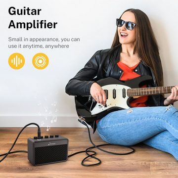 Donner E-Gitarre E-Gitarrenverstärker 5W Wiederaufladbar Tragbarer DA-10
