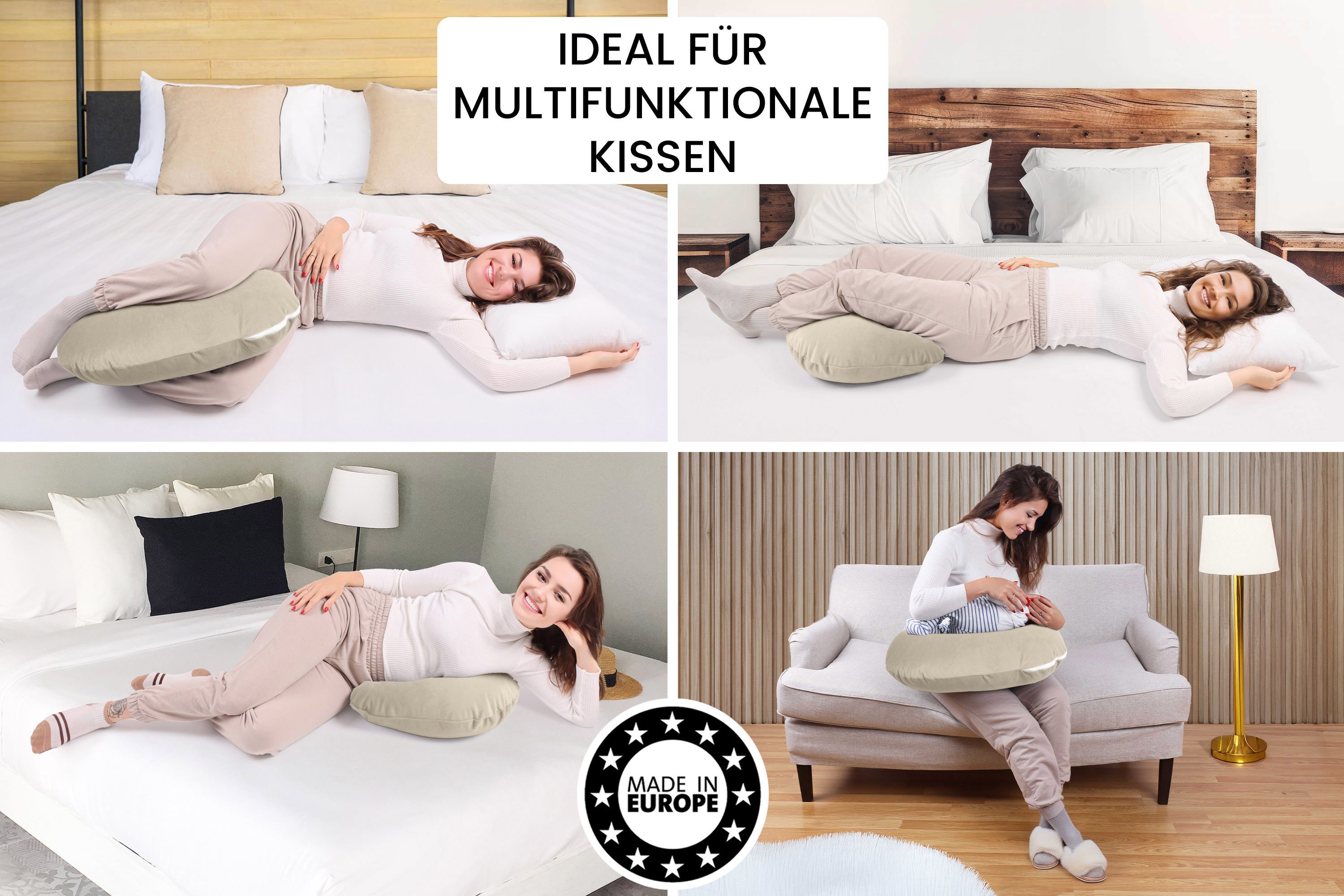 Amilian Stillkissenbezug - Ersatzbezug für Stillkissen, günstig online kaufen