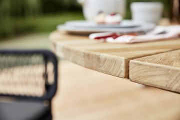 Musterring Gartentisch Freilicht (1-St), rund, mit fester Platte; Teak massiv geölt