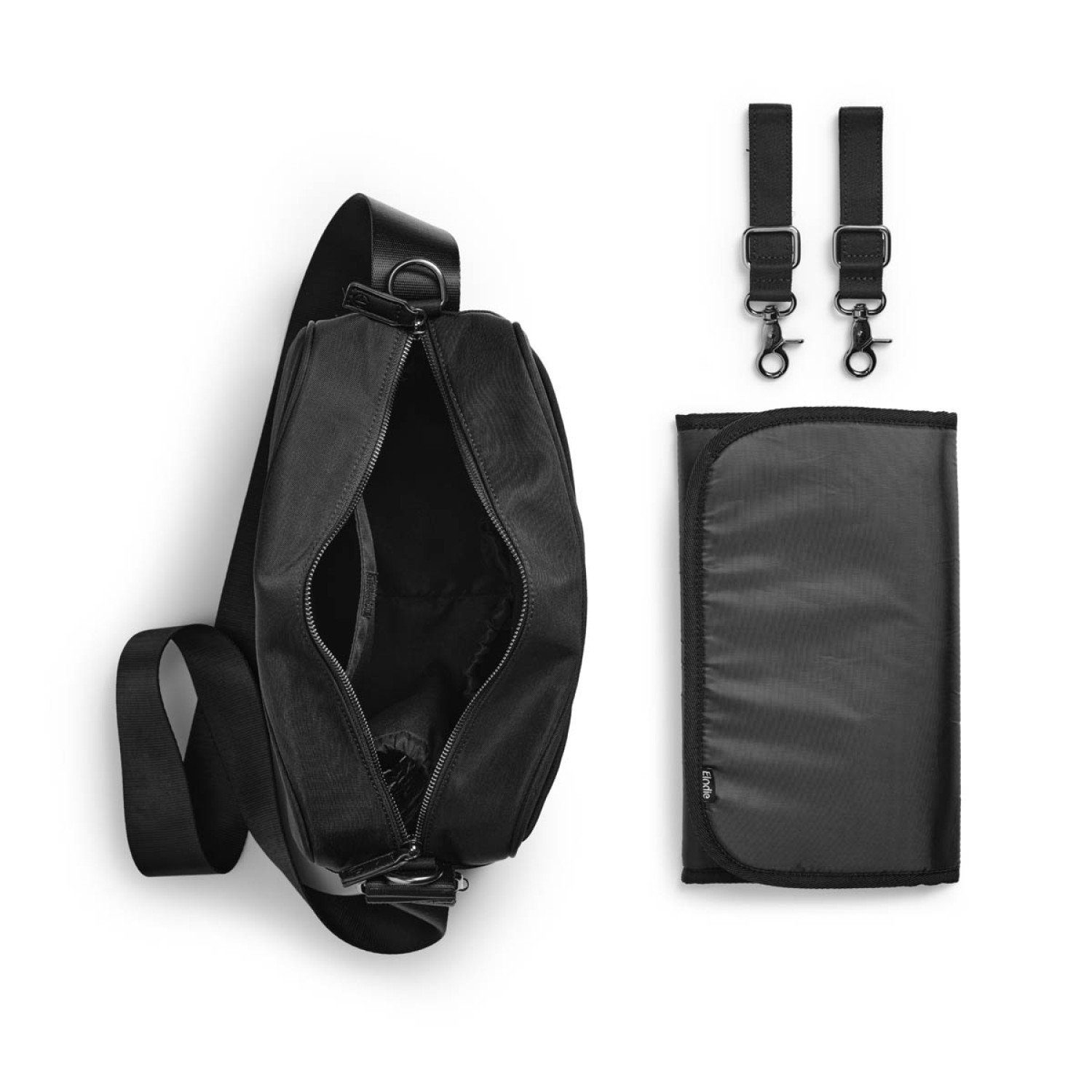 Elodie Wickeltasche Wickeltasche Crossbody - Schwarz