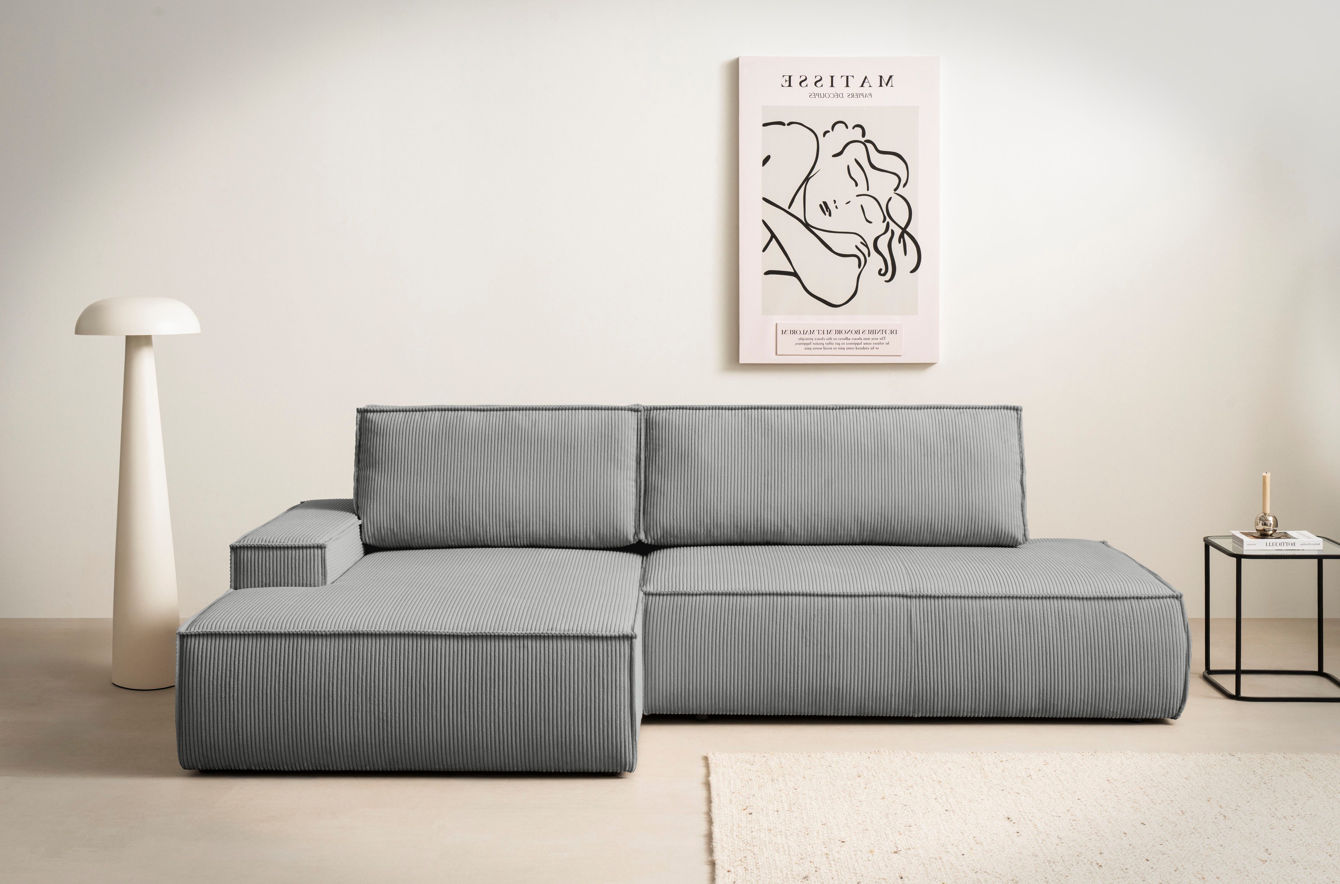 Home affaire Ecksofa SHERWOOD, Schlafsofa in günstig online kaufen