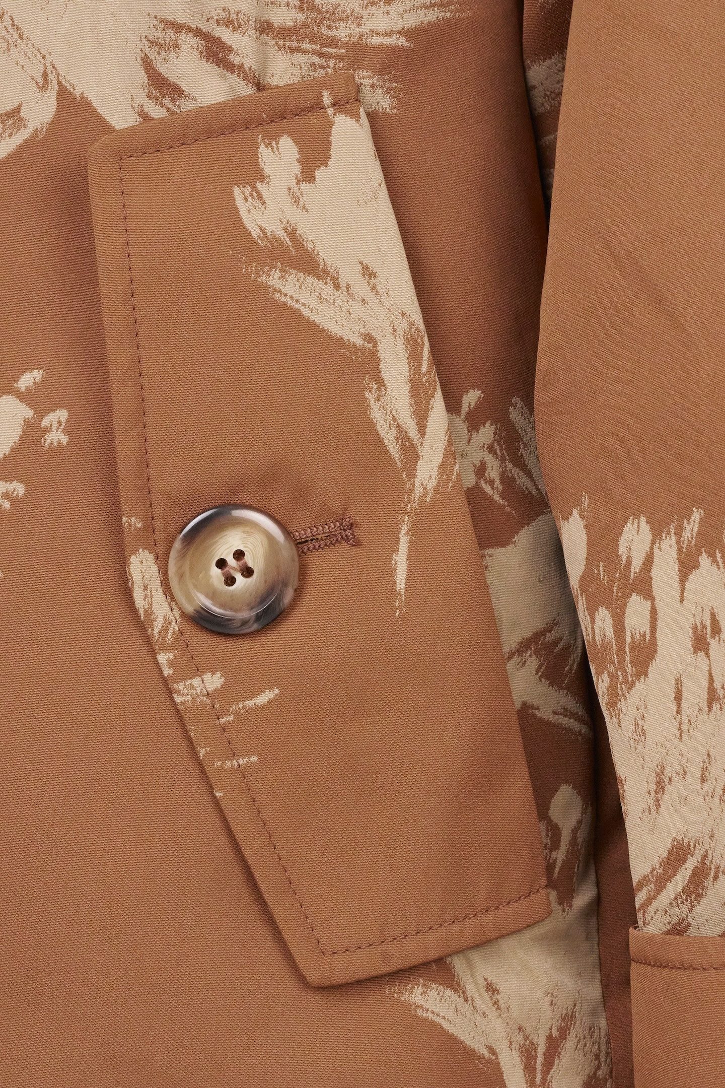 bugatti Kurzjacke mit Umlegekragen