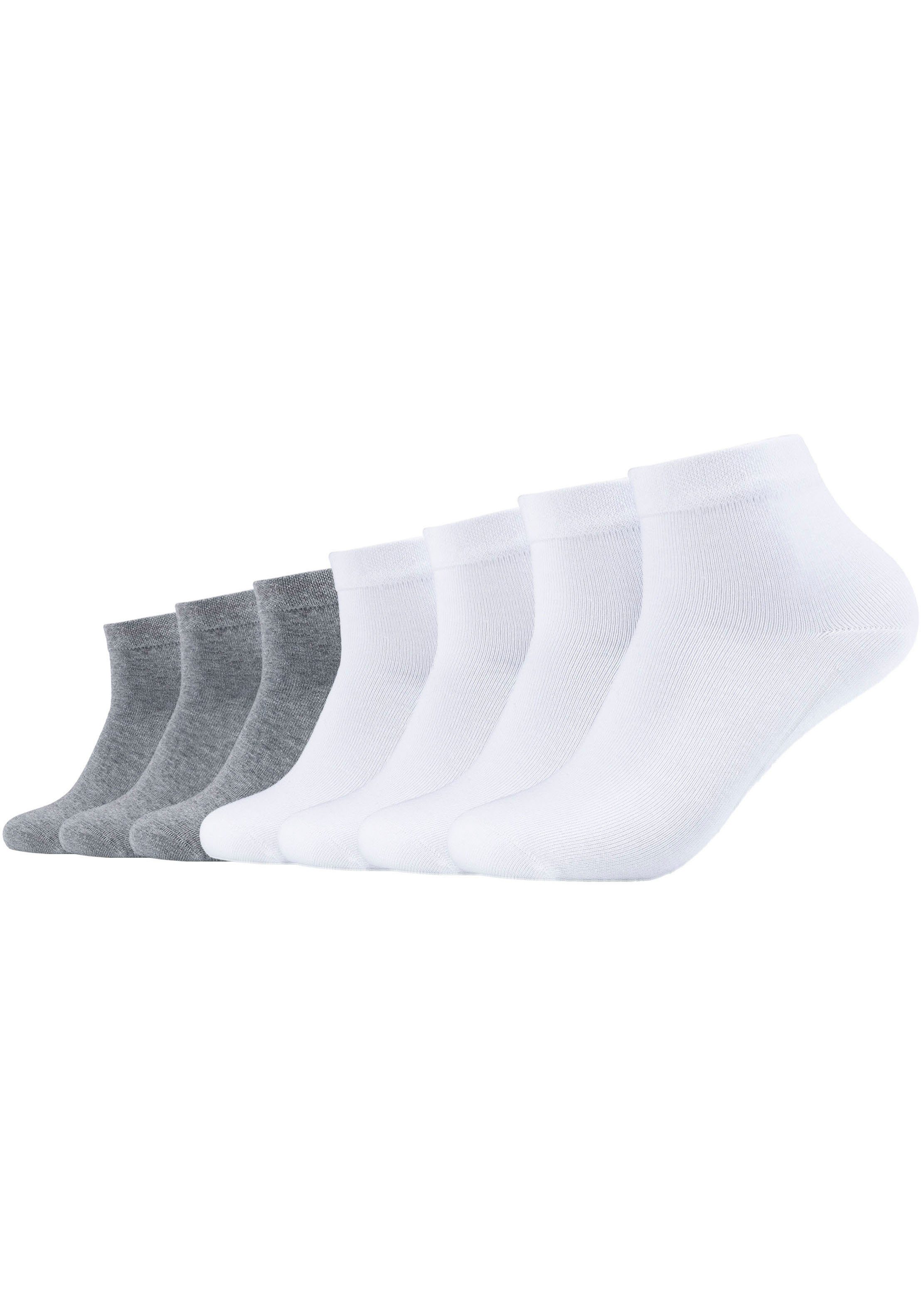 Baumwollanteil ca-soft hohem Klimaregulierend: Komfortbund, mit atmungsaktiv (7-Paar) weichem dank Socken Camano
