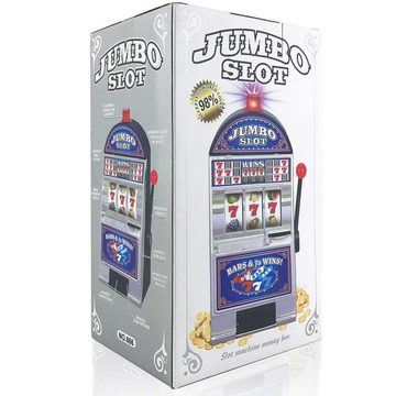 Goods+Gadgets Spardose Einarmiger Bandit, (Sparschwein), Geldspiel-Automat Slot Machine Glücksspiel-Automat