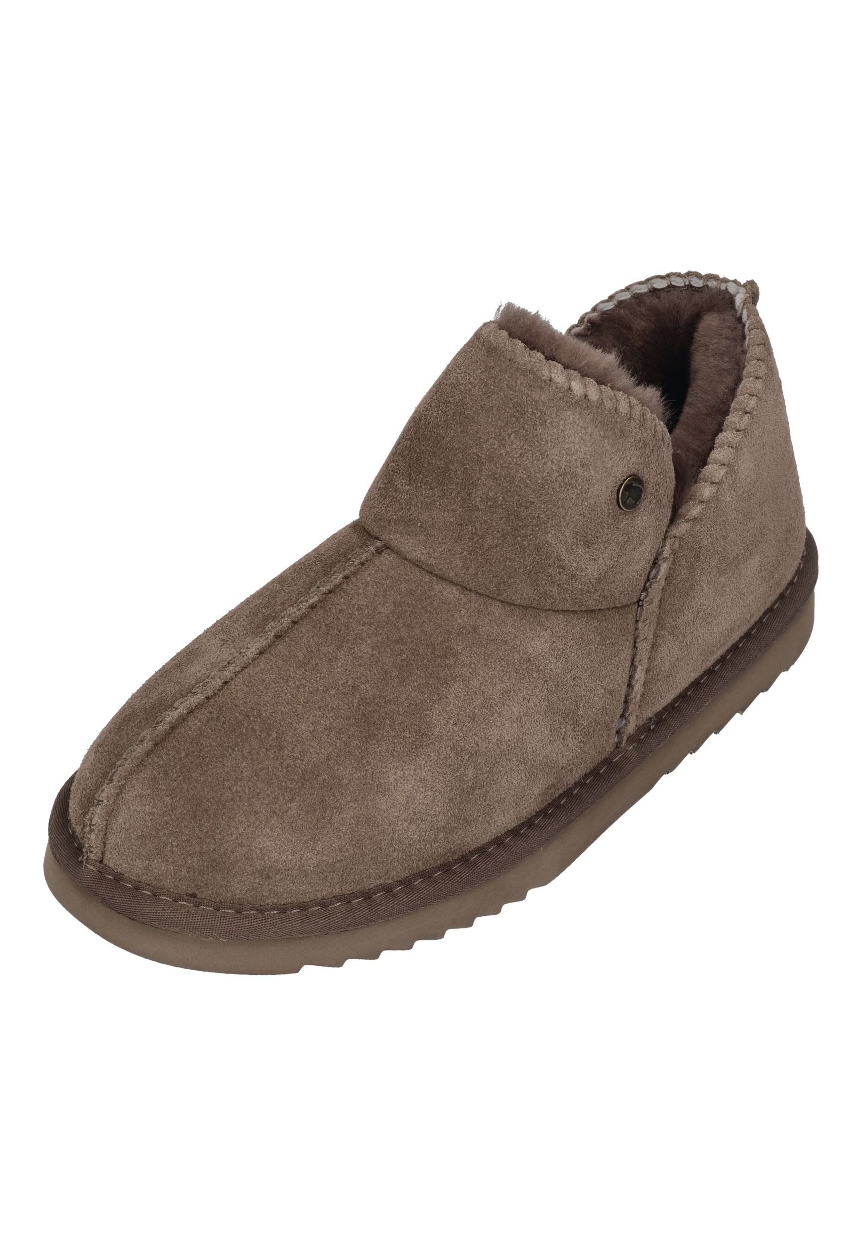 WARMBAT Willow Women Suede Stiefelette Pebble
