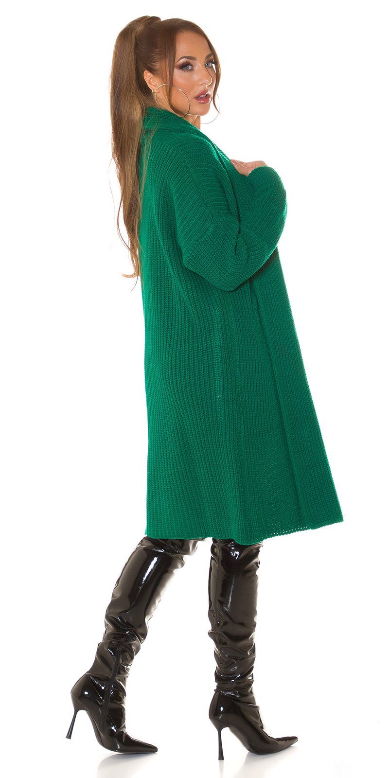 Koucla Cardigan Musthave Oversized Cardigan grün