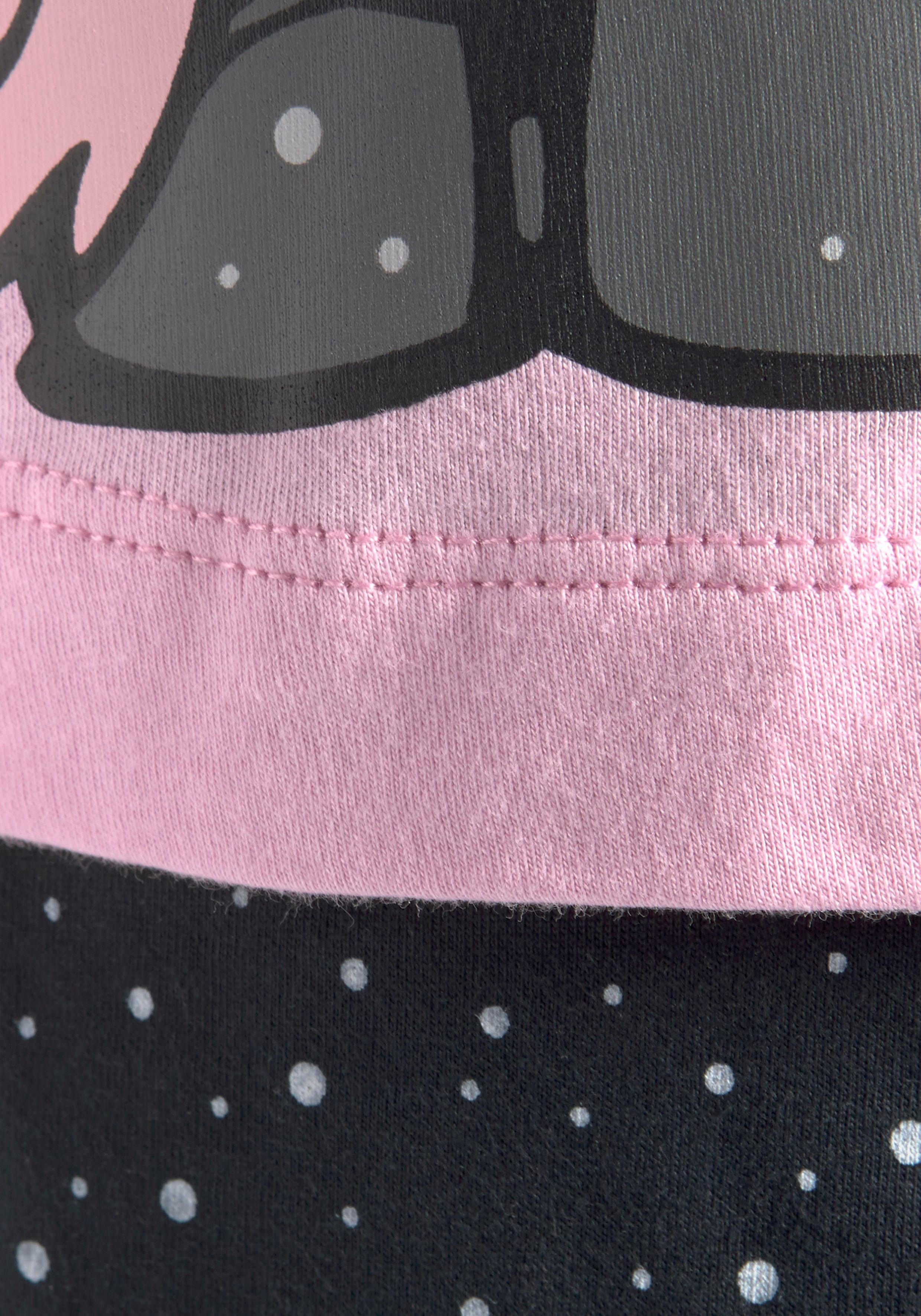 Nici Pyjama (2 Schlafhose gepunkteter 1 tlg., Stück) und mit Einhorn-Print