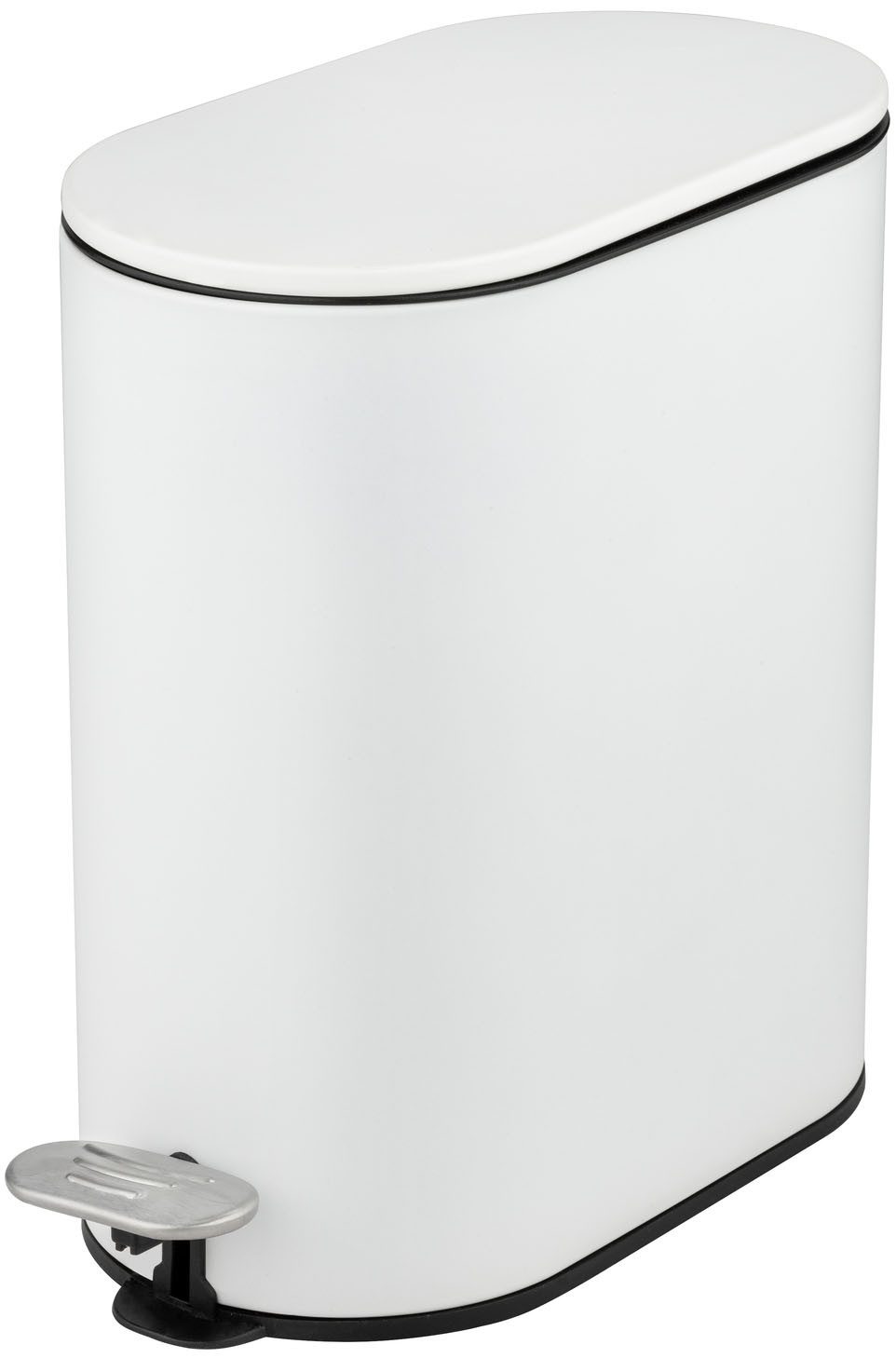 WENKO Kosmetikeimer Collungo, mit Easy-Close-Mechanik fürs Bad, Inneneimer: 5 L