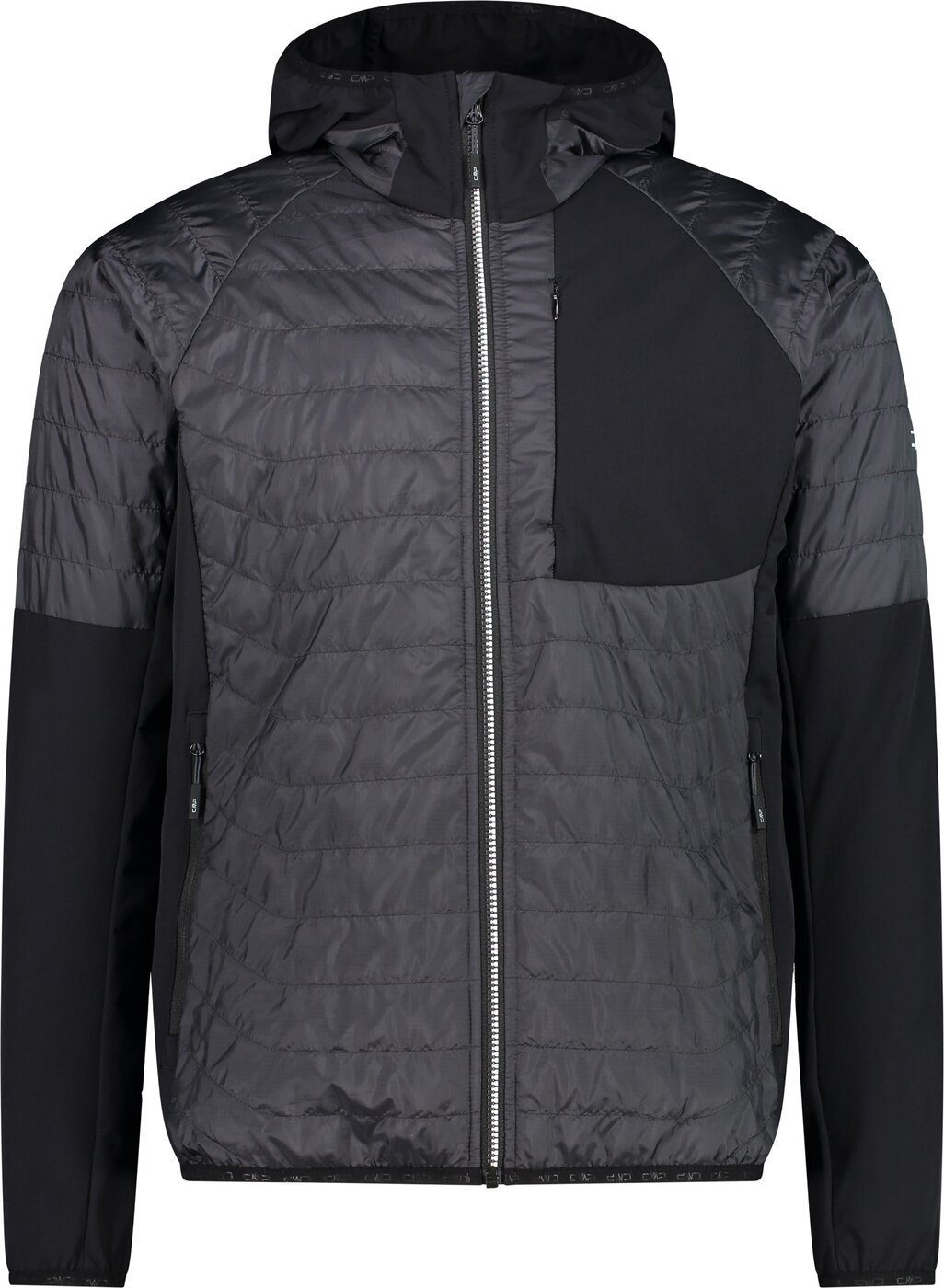Funktionsjacke MAN HYBRID JACKET FIX HOOD